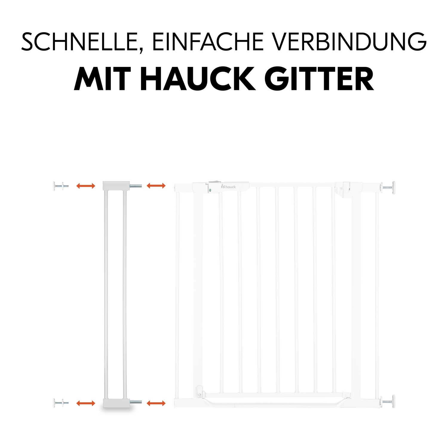 Hauck Verlängerung für Türschutzgitter »Extension, 9 cm, White«