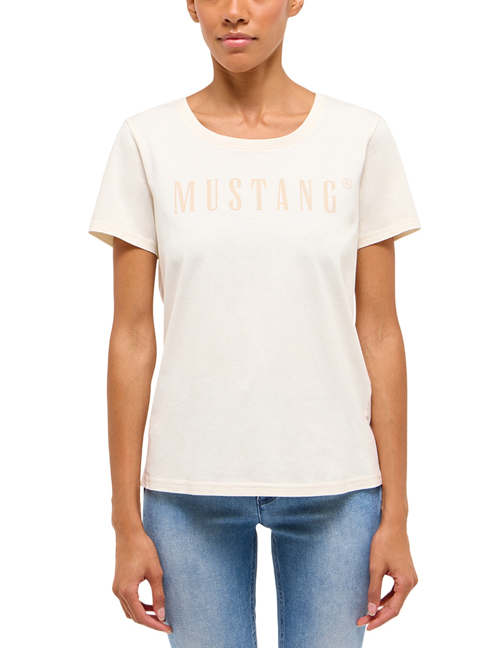 MUSTANG Kurzarmshirt »Damen Style Alma«
