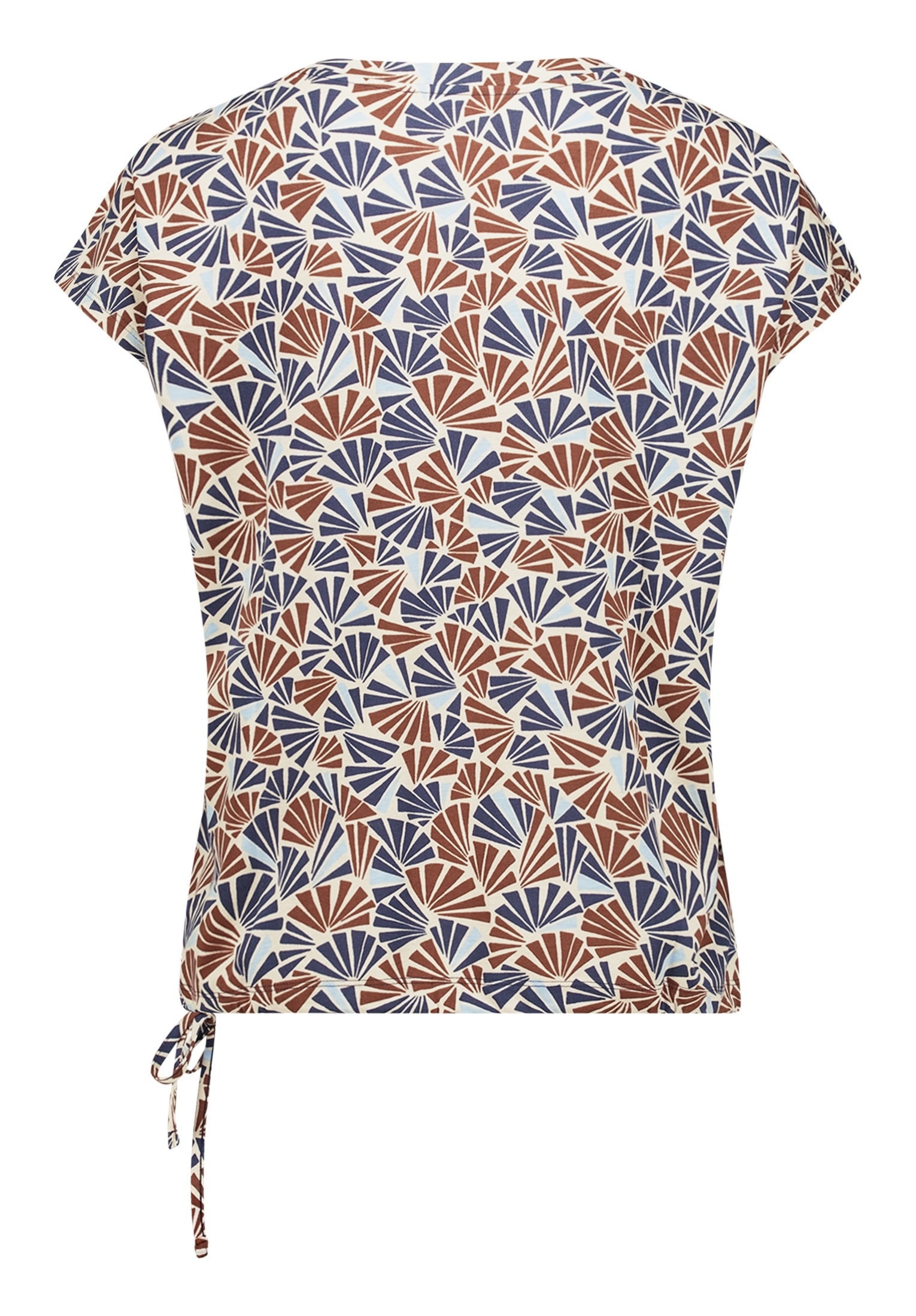 Betty&Co Rundhalsshirt »Casual-Shirt mit Tunnelzug«