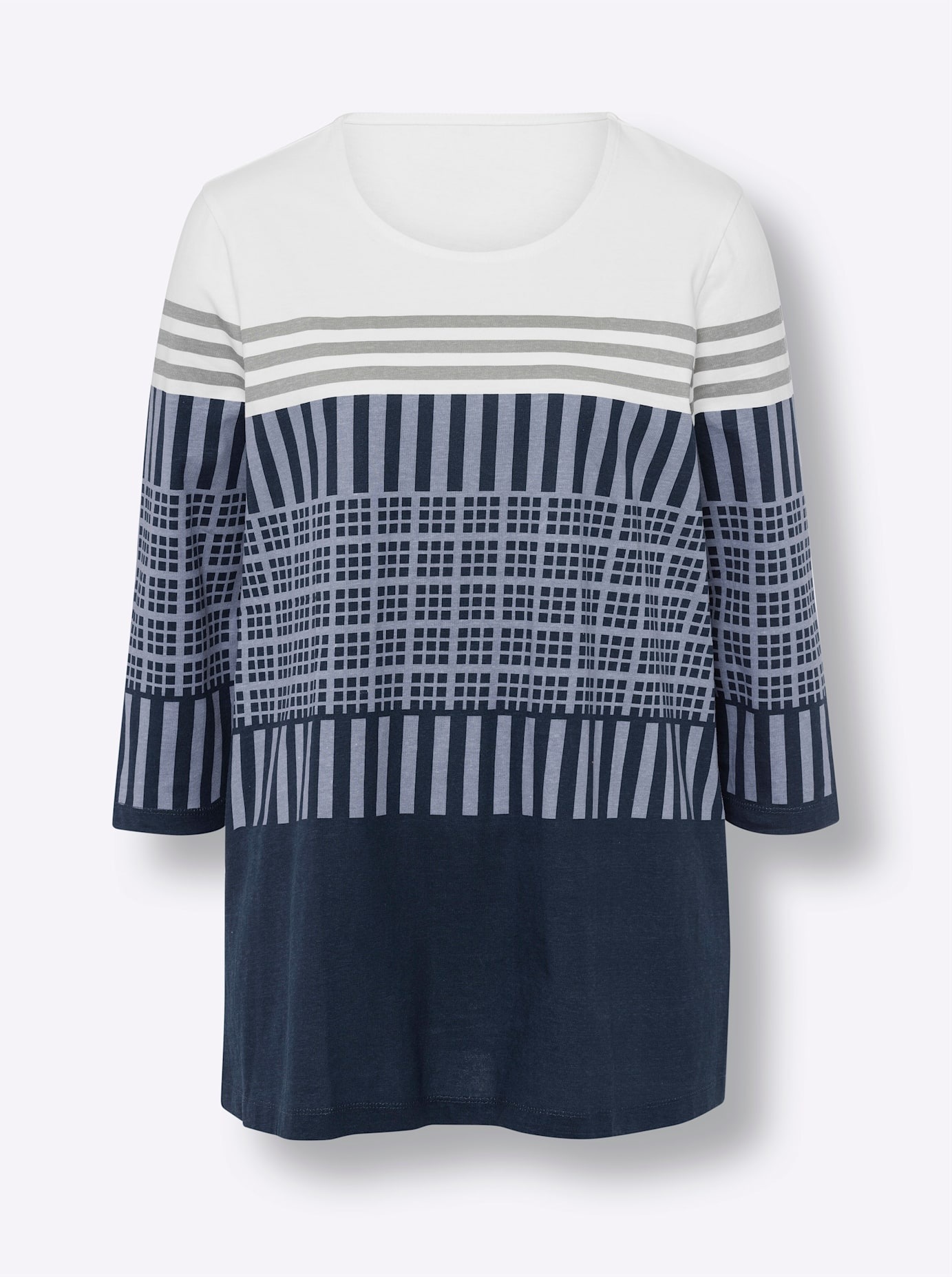 Classic Basics Tunikashirt »Druck-Shirt«, (1 tlg.)