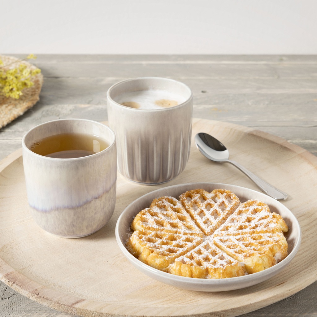 like. by Villeroy & Boch Becher »Becher Set Perlemor 290 ml 2er Set beige«