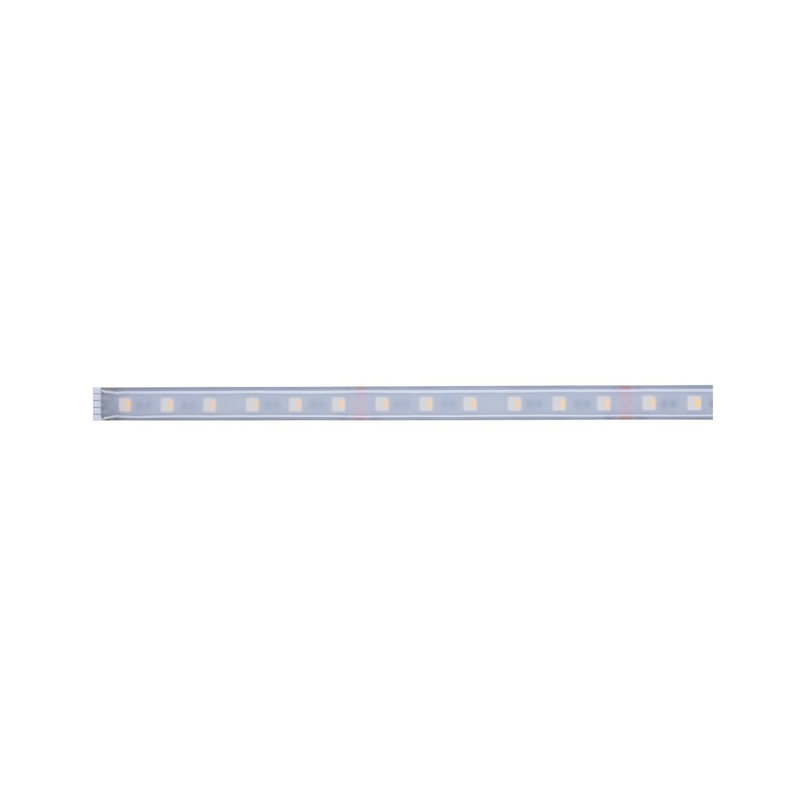 Paulmann LED-Streifen »MaxLED 500 Stripe 1m IP44 Cover 3000K 12W 24V Silber Kunststoff«, 1 St.-flammig