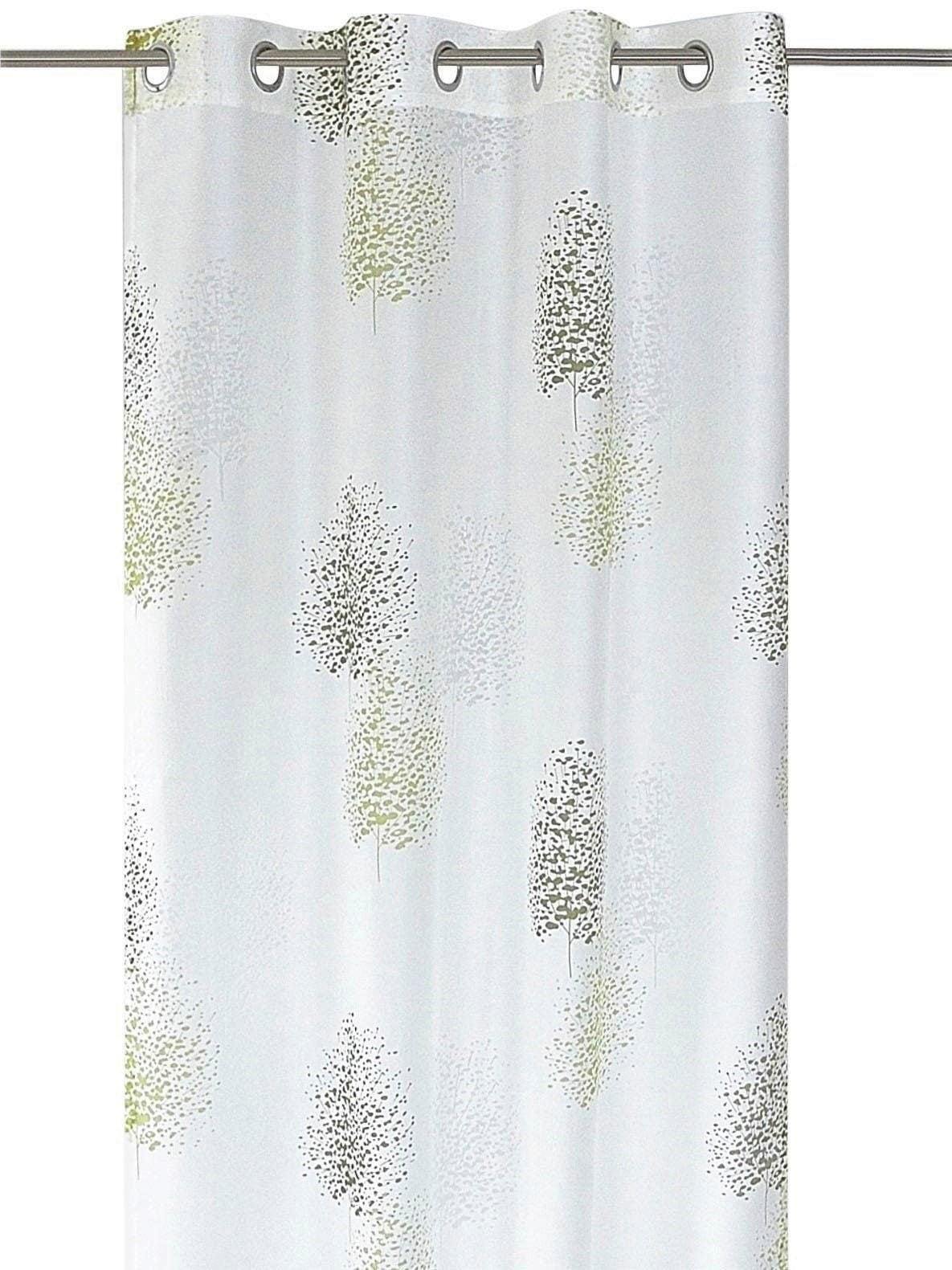 Kutti Vorhang »Belinda«, (1 St.), Viskose-Polyester halbtransparent, kaufen Gardine, bei bedruckt, OTTO Ausbrenner