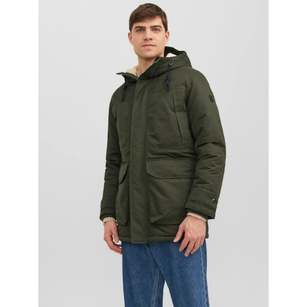 Jack & Jones Parka »JJECLIP PARKA SN«, mit Kapuze