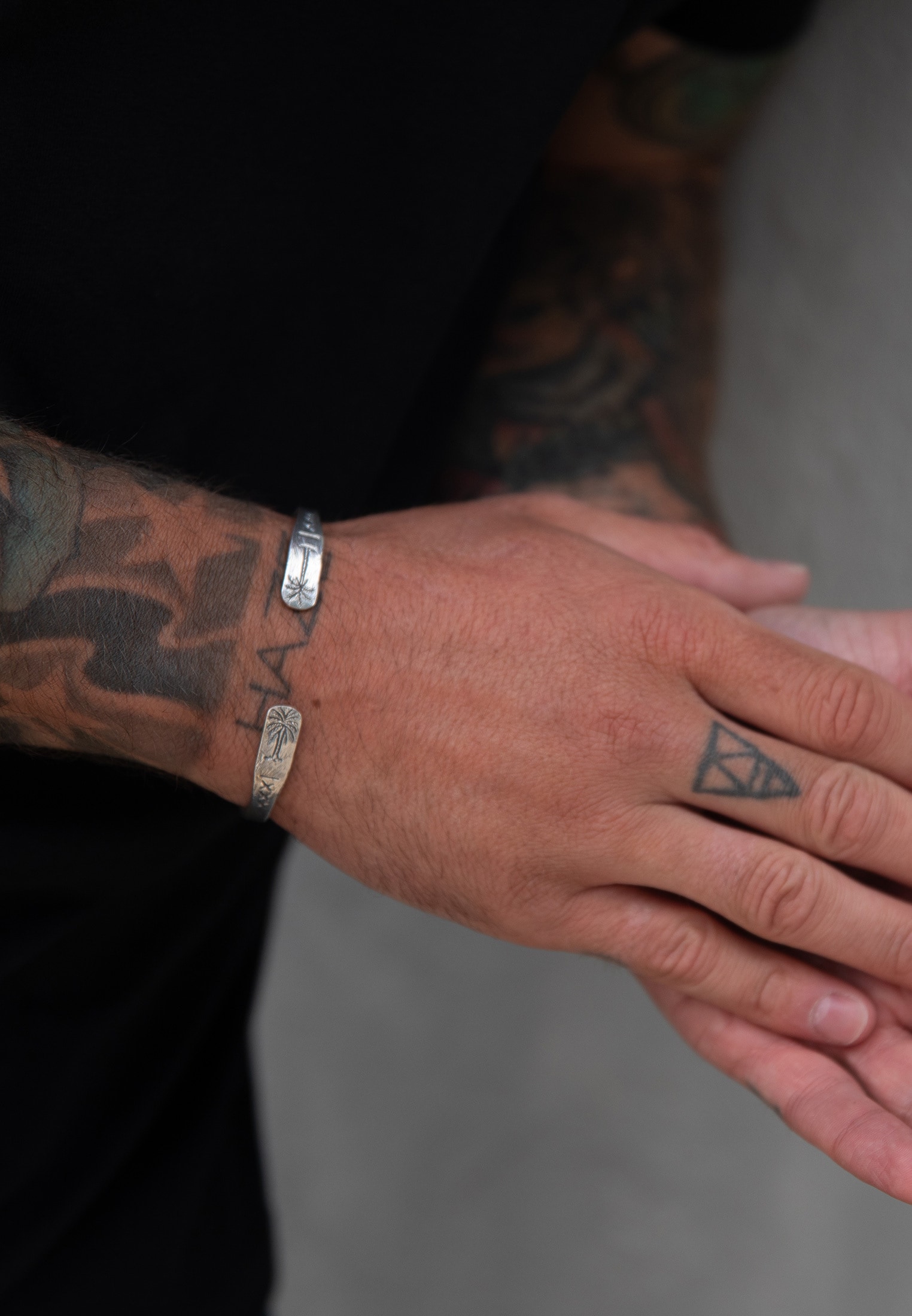 HAZE & GLORY Armreif »Armband Armreif - Coconut Society 925 Silber«