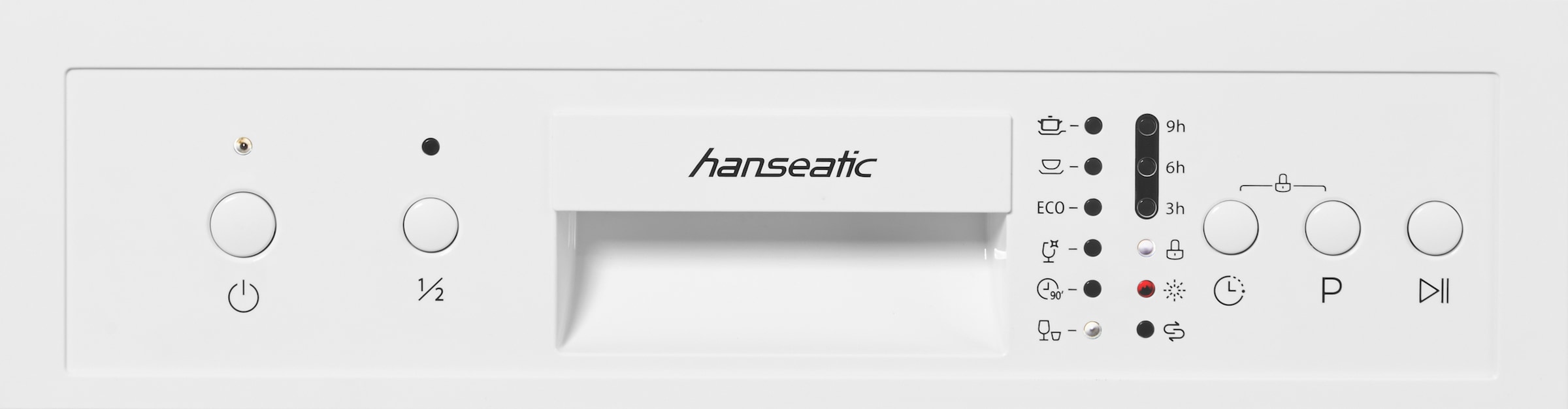 »HG4585E97636W«, Standgeschirrspüler Hanseatic jetzt OTTO kaufen Maßgedecke bei HG4585E97636W, 9