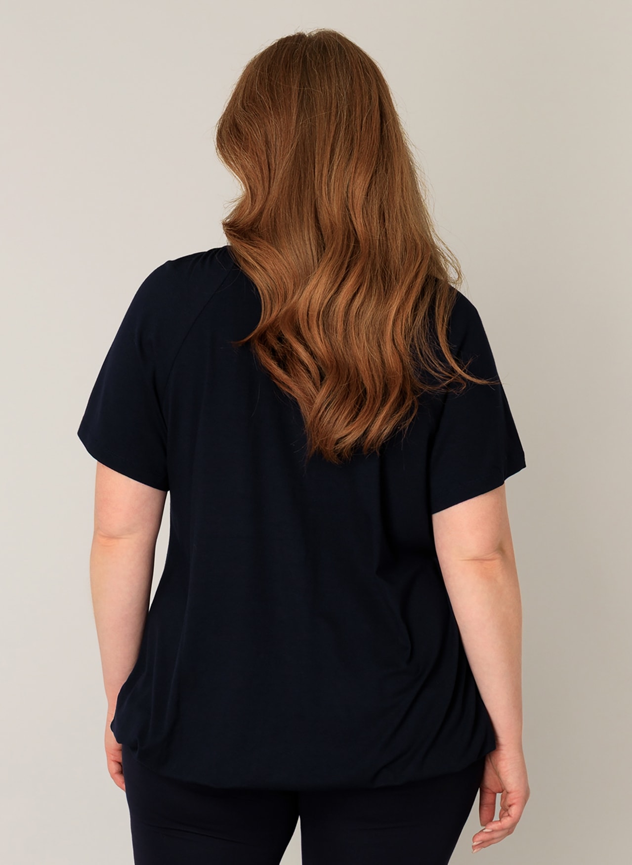 Base Level Curvy Ballonshirt »Yoni«, Elastischer Saum