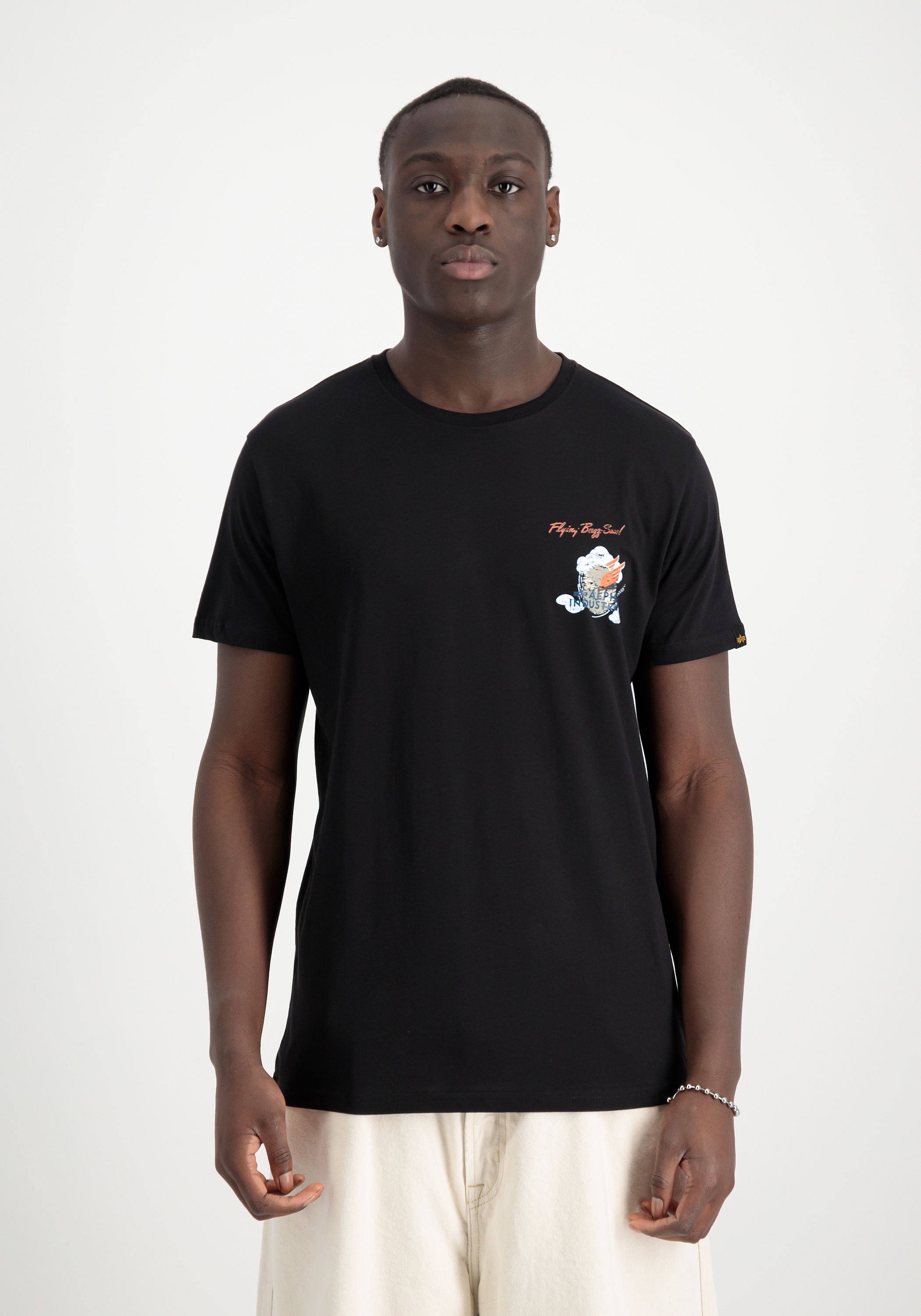 Alpha Industries T-Shirt »Alpha Industries Men - T-Shirts Flying Buzz SL T-Shirt«