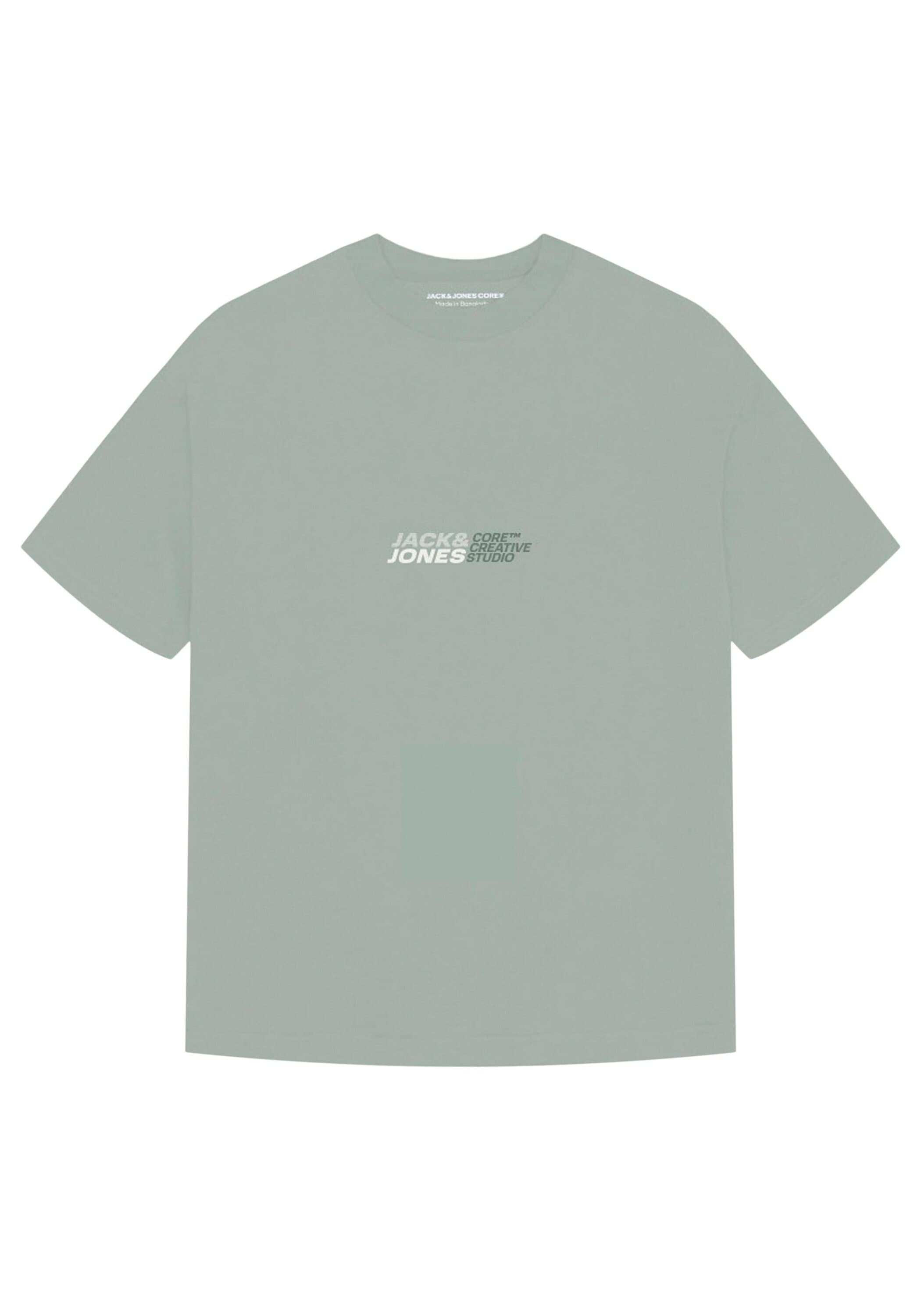 Jack & Jones T-Shirt »T-Shirt JCOTARMAC BRANDING TEE CREW 4PK 4er Pack«