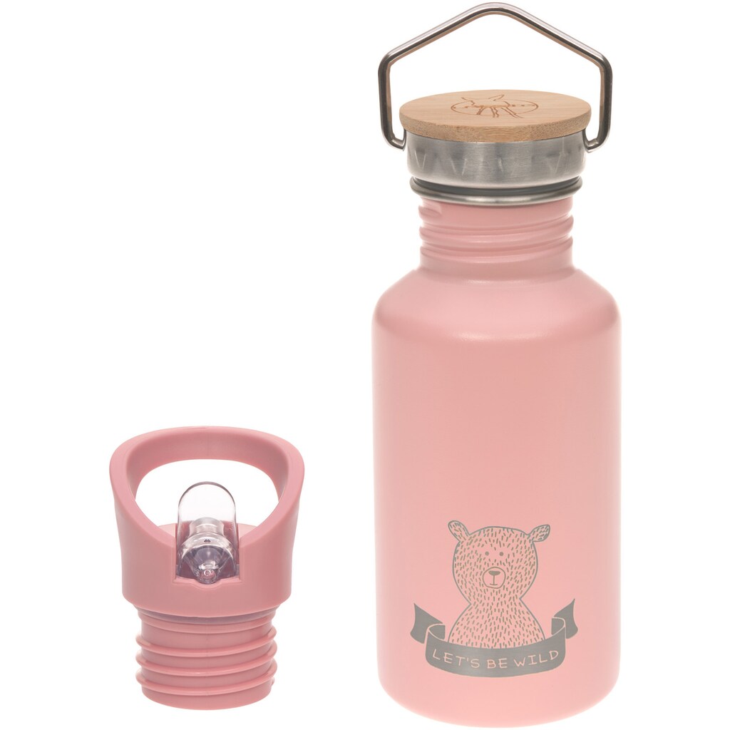 LÄSSIG Trinkflasche »Adventure, rose«