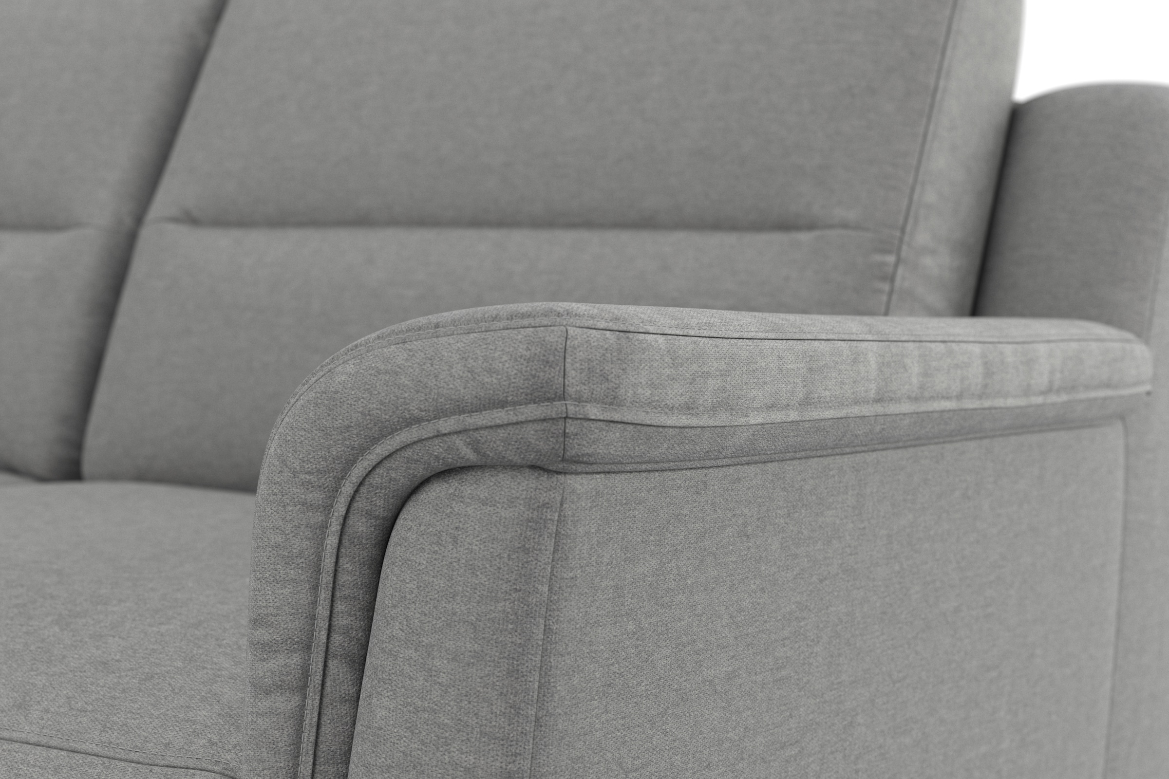 sit&more Ecksofa »Farö L-Form«, inklusive Federkern, wahlweise mit Bettfunktion und Bettkasten