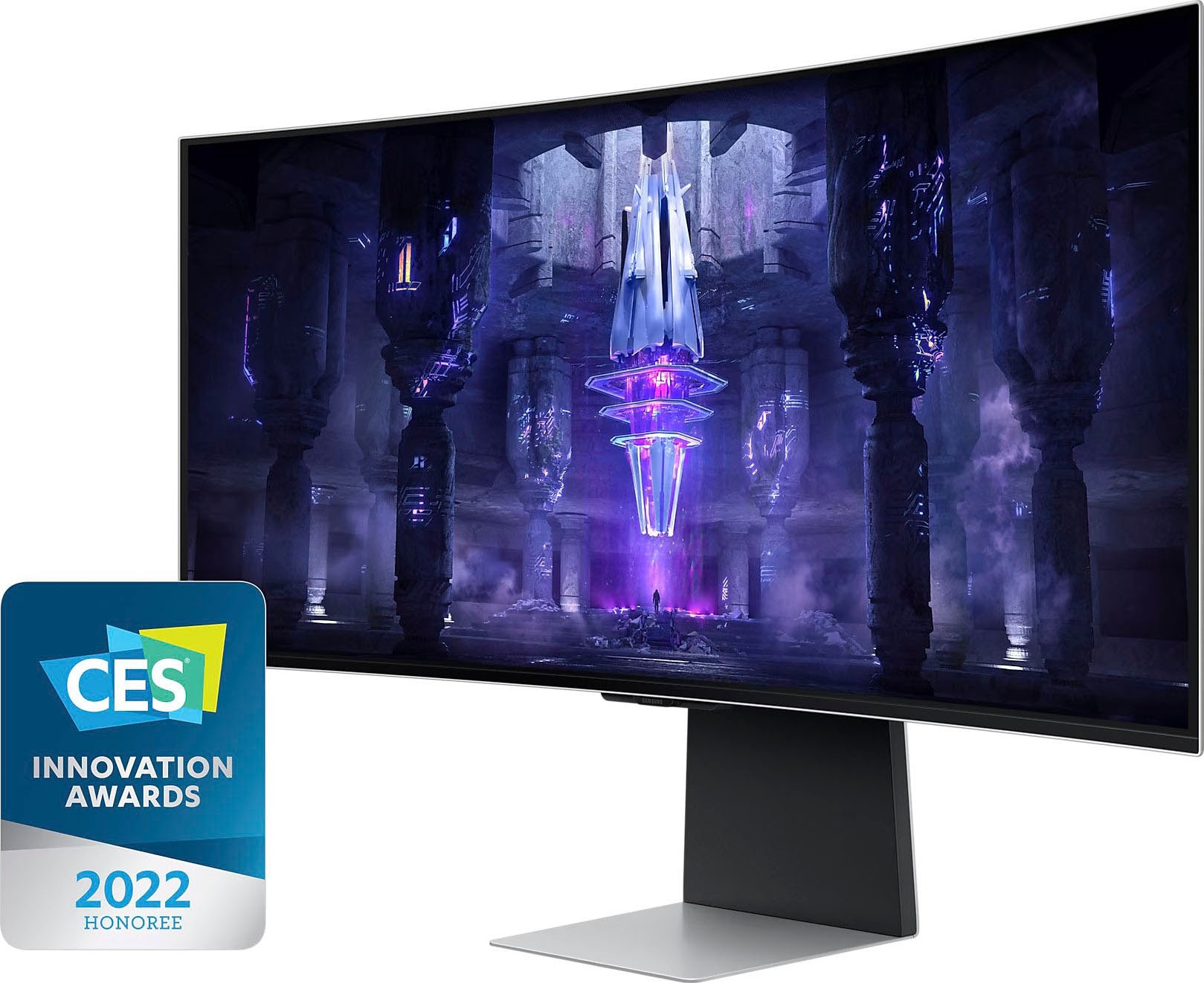 Samsung Curved-Gaming-OLED-Monitor »Odyssey OLED G8SB S34BG850SU«, 86 cm/34 Zoll, 3440 x 1440 px, 4K Ultra HD, 0,1 ms Reaktionszeit, 175 Hz, 0.03ms GTG