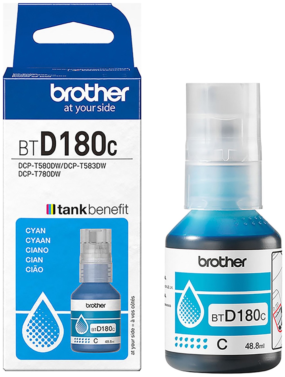 Brother Nachfülltinte »BTD180C« für Brother