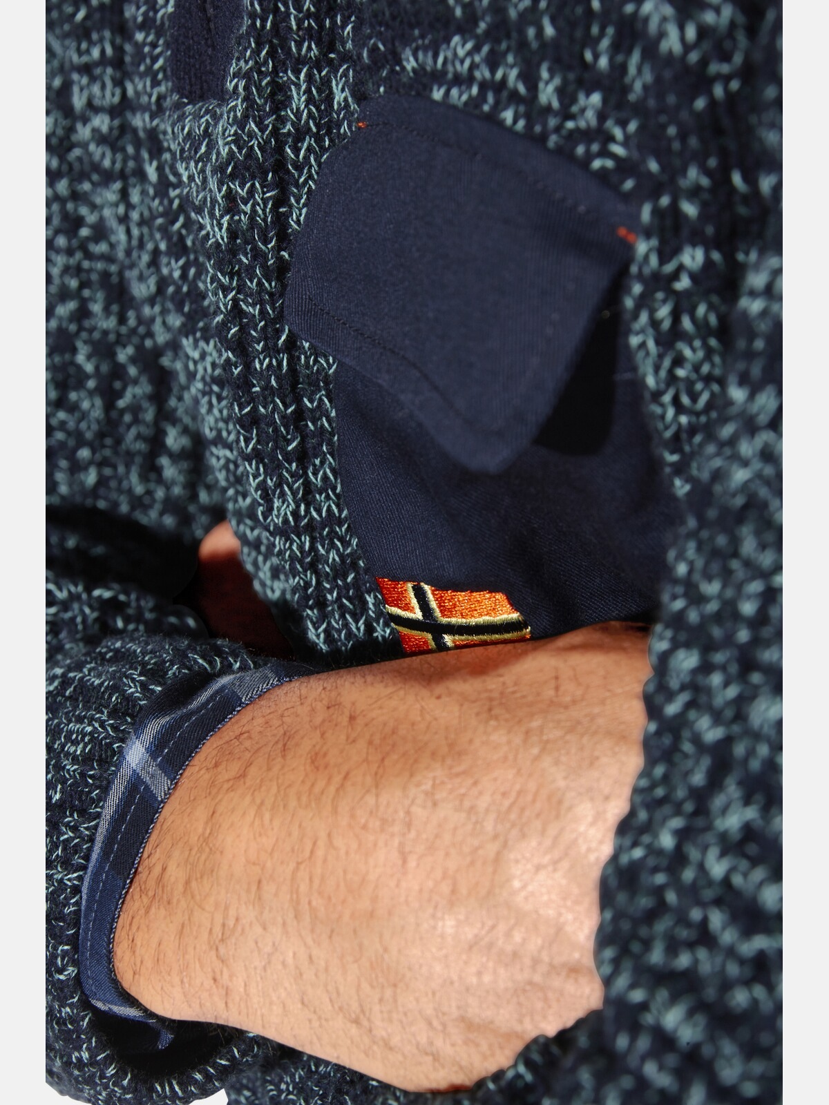 Jan Vanderstorm Rundhalspullover »Pullover BJORNBERG«