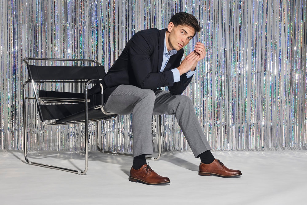 Rieker Schnürschuh  , Businessschuh, Halbschuh, Festtagsschuh mit Leder-Decksohle