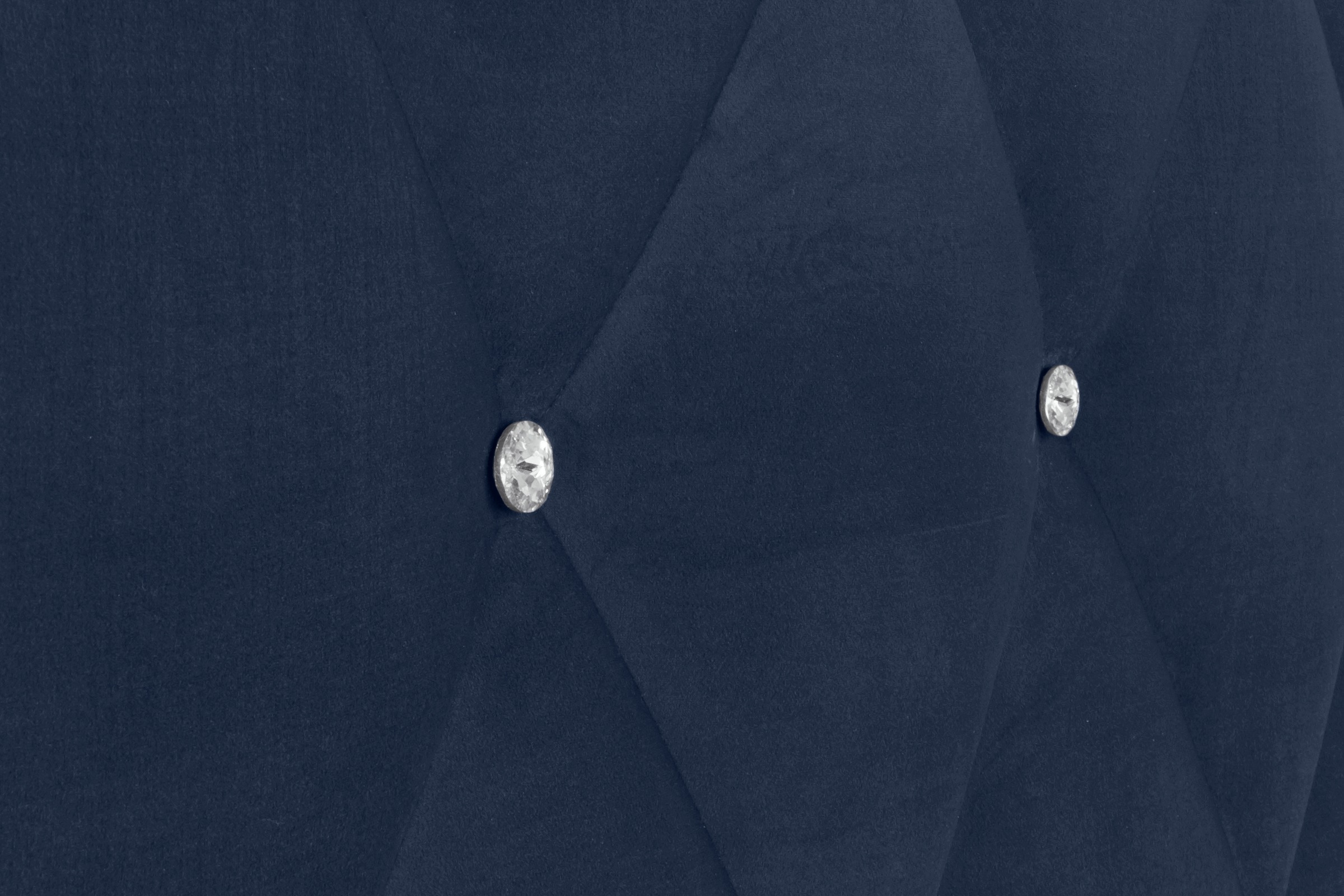 Westfalia Schlafkomfort Polsterbett »Adamas« auch mit Bettkasten, Knopfheftung mit Strasssteinen