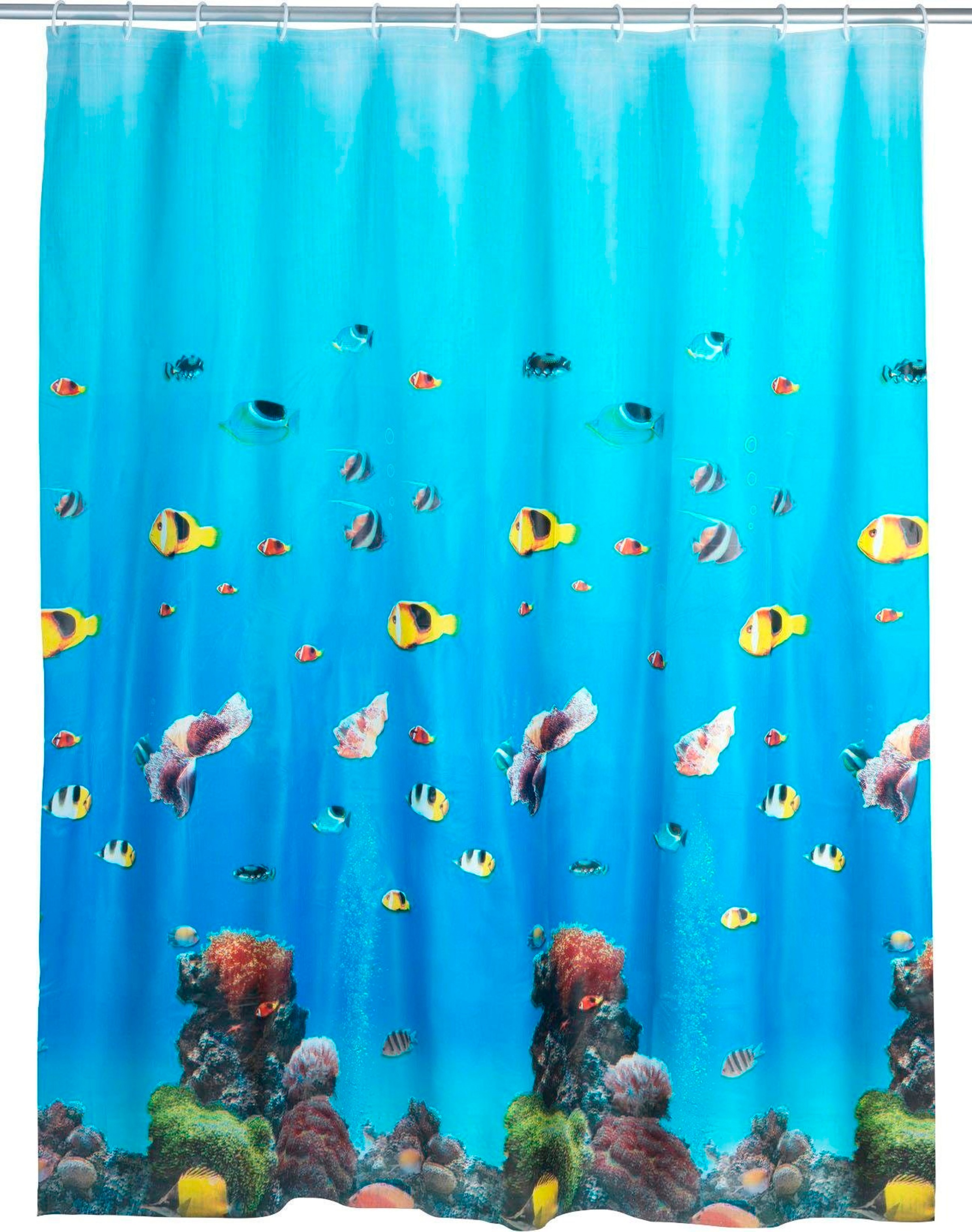 WENKO Duschvorhang »Ocean«, Breite 180 cm, Höhe 200 cm