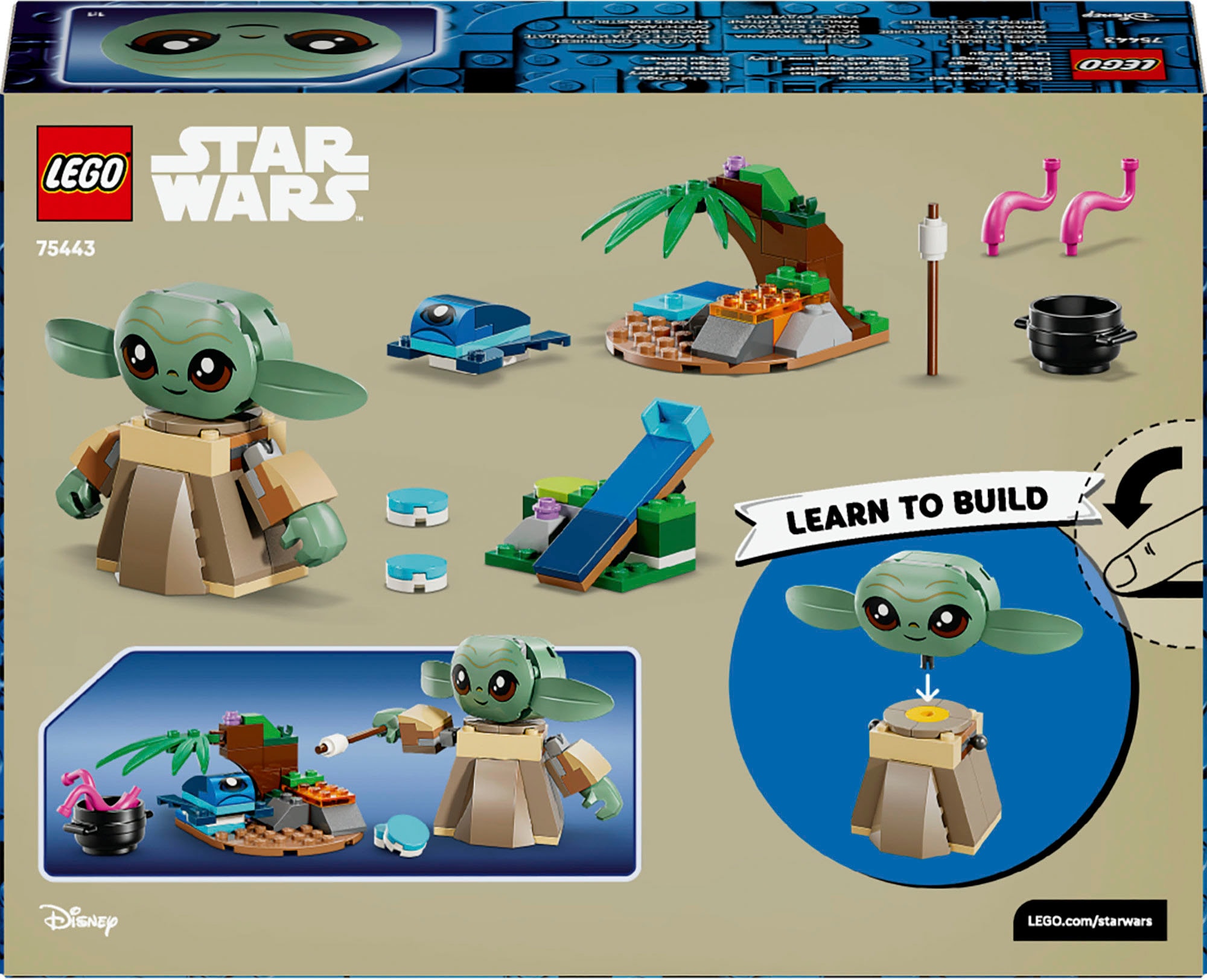 LEGO® Konstruktionsspielsteine »Grogus Zuhause (75443), LEGO Star Wars« Made in Europe