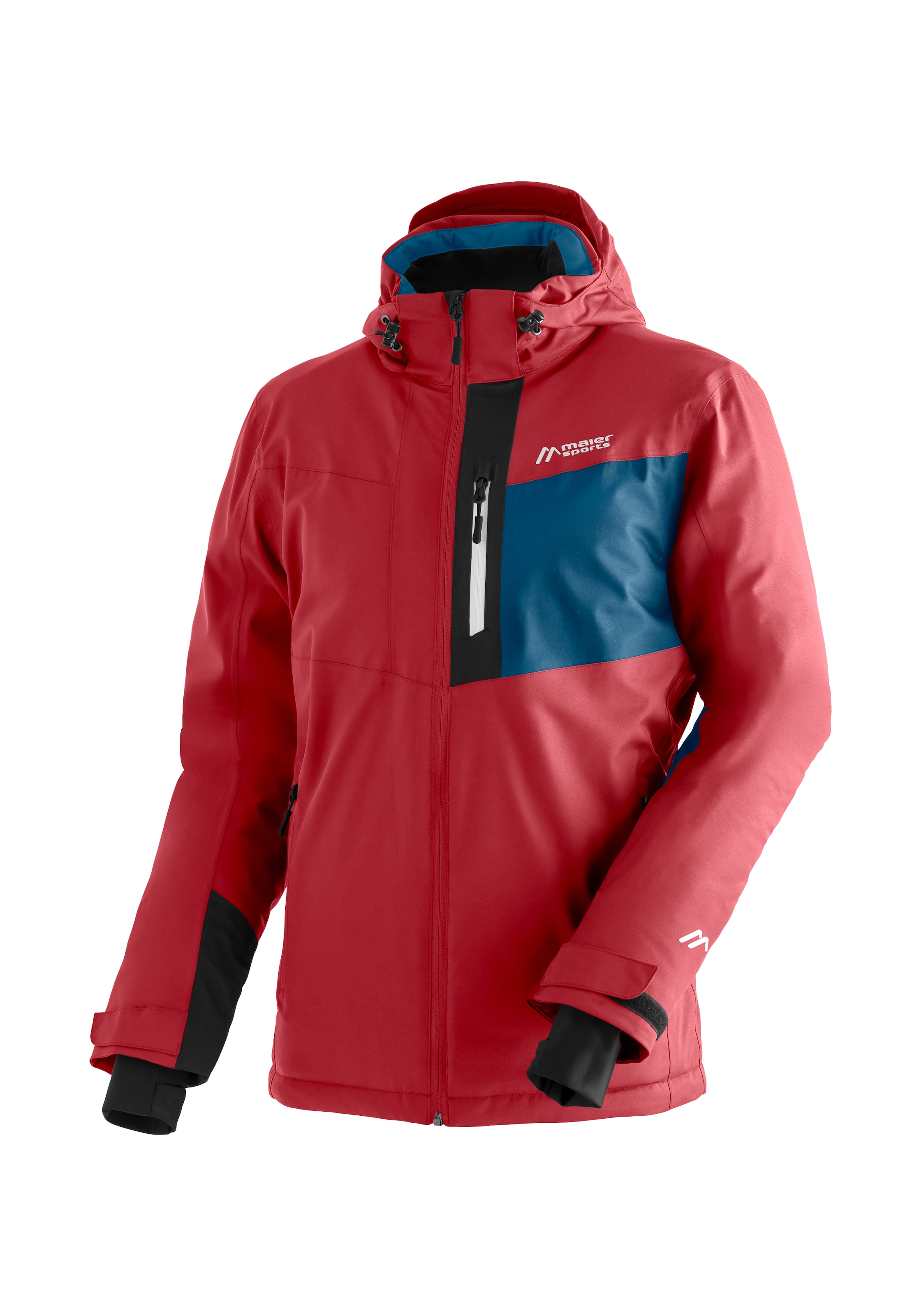 Maier Sports Skijacke »KARLEITEN M 2.0«, Herren Winterjacke, wind/wasserdicht, 3 RV-Taschen und Kapuze, Regular fit