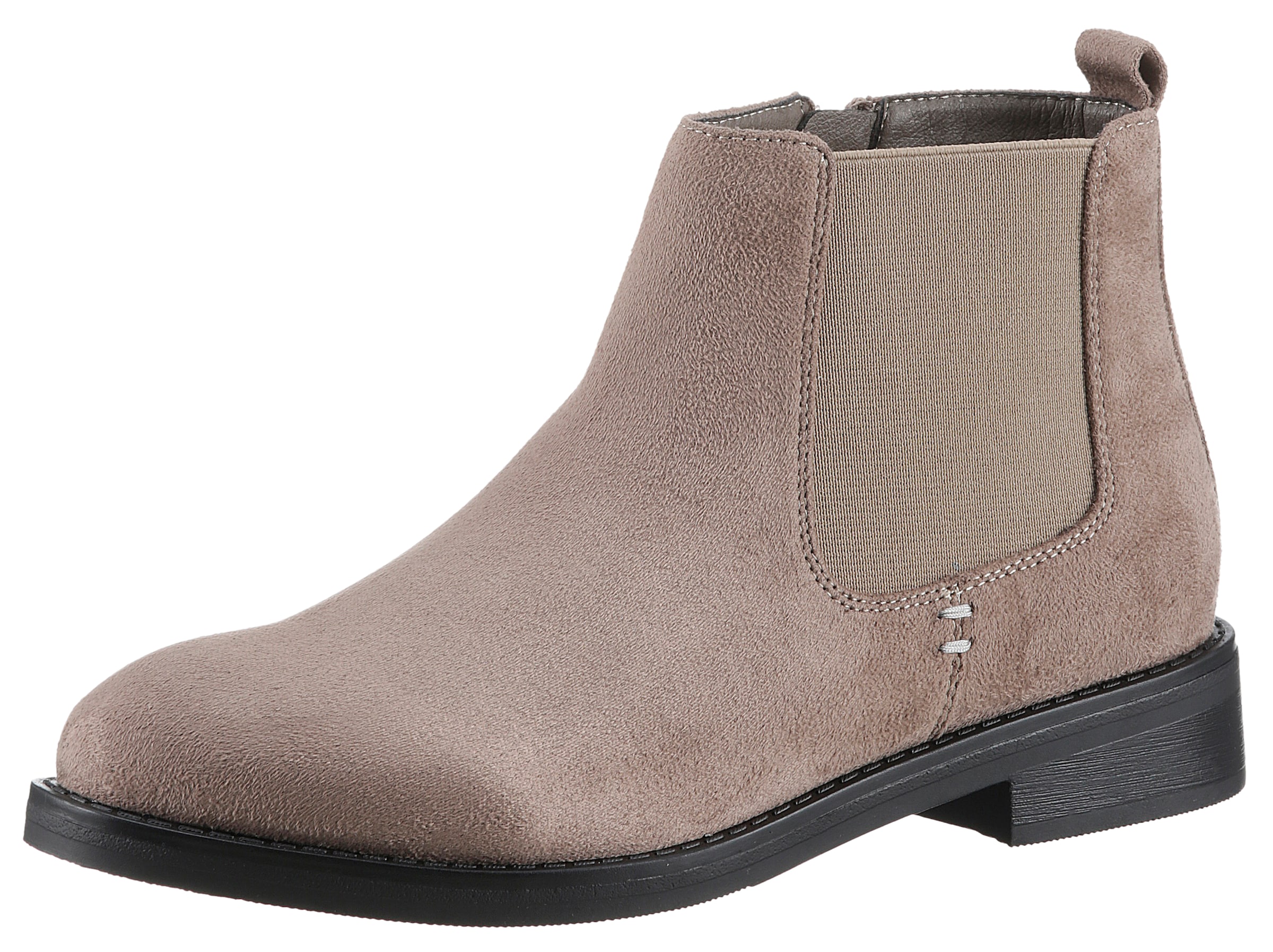 Chelseaboots, Stiefelette, Blockabsatz, mit breitem Stretch - NEUE KOLLEKTION