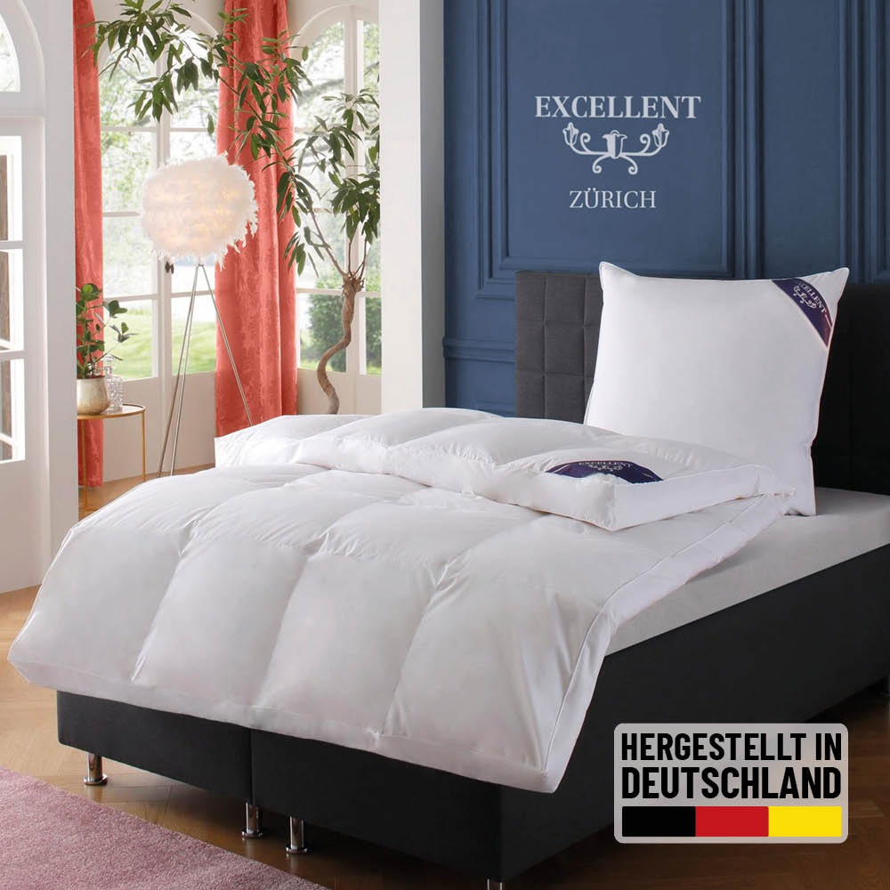 Excellent Daunenbettdecke »Zürich in weiß, Größe B/L: 200 cm x 200 cm