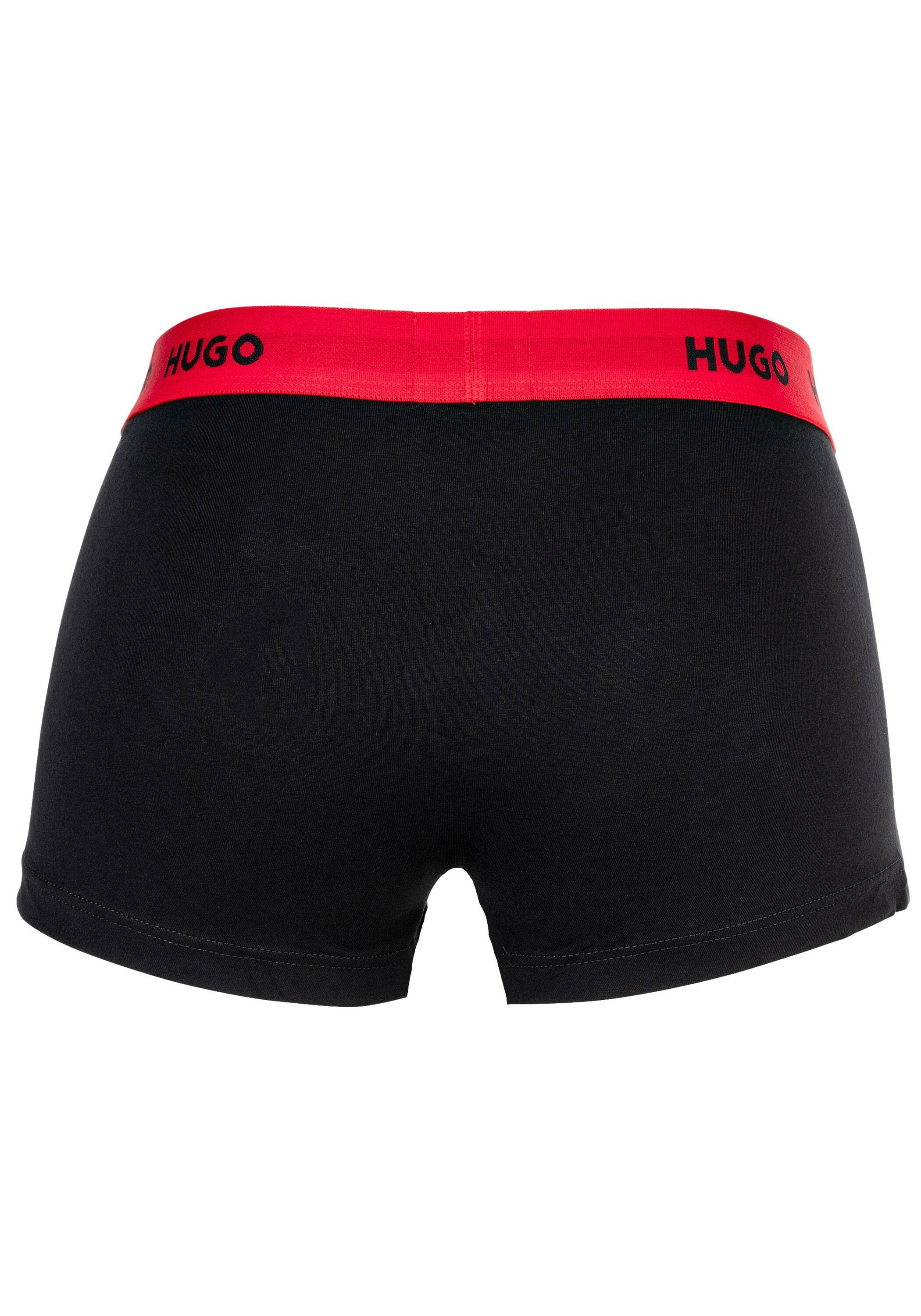 HUGO Boxershorts »Boxershort TRUNK TRIPLET DESIGN 3er Pack«