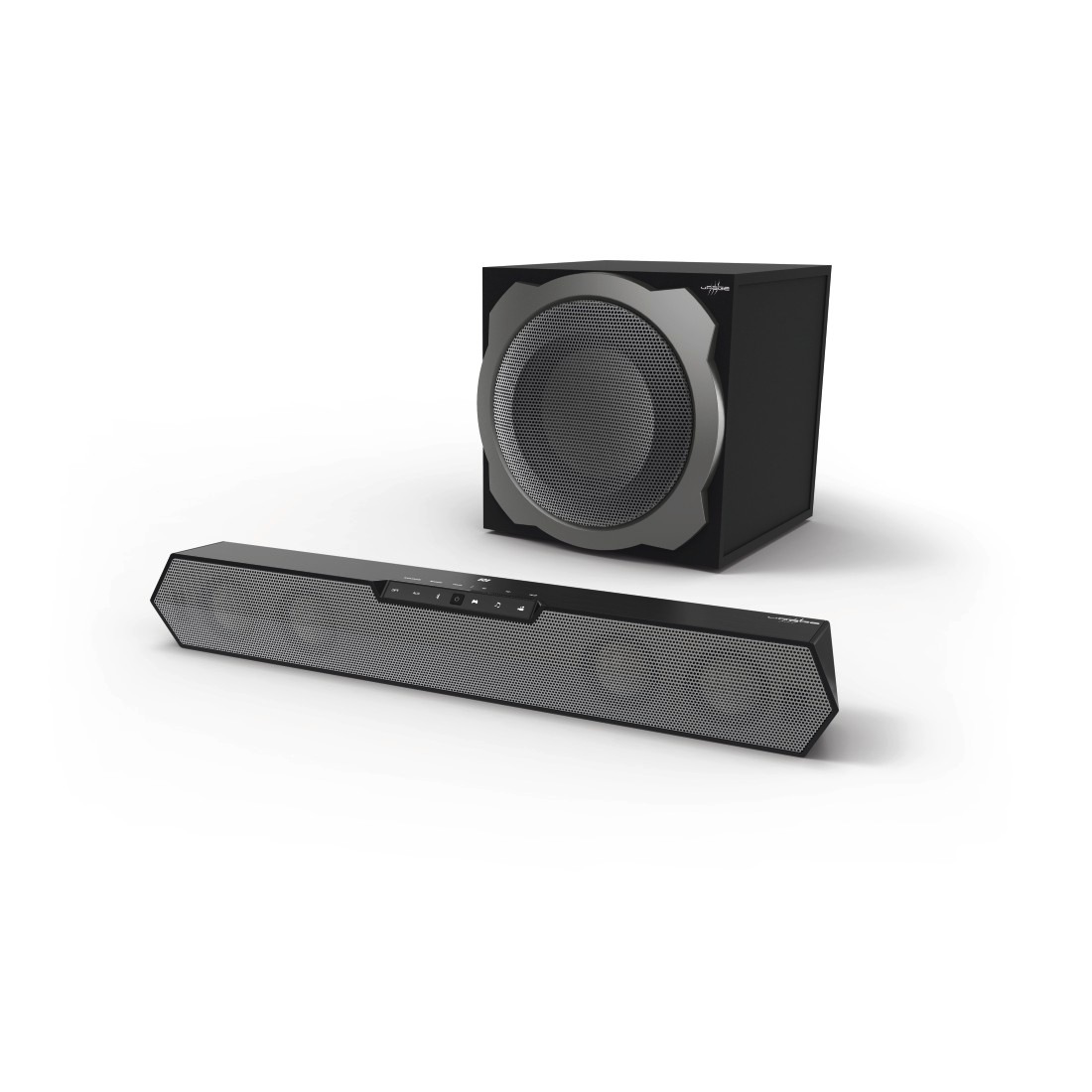 Gaming Soundbar m. Subwoofer, 2.1 Soundsystem, wireless/AUX »...