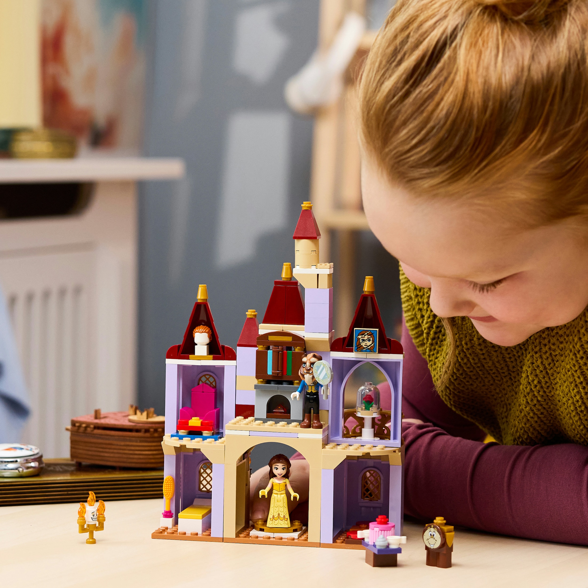 LEGO® Konstruktionsspielsteine »Das verzauberte Schloss von Belle und dem Biest (43289)« LEGO Disney Princess; Made in Europe