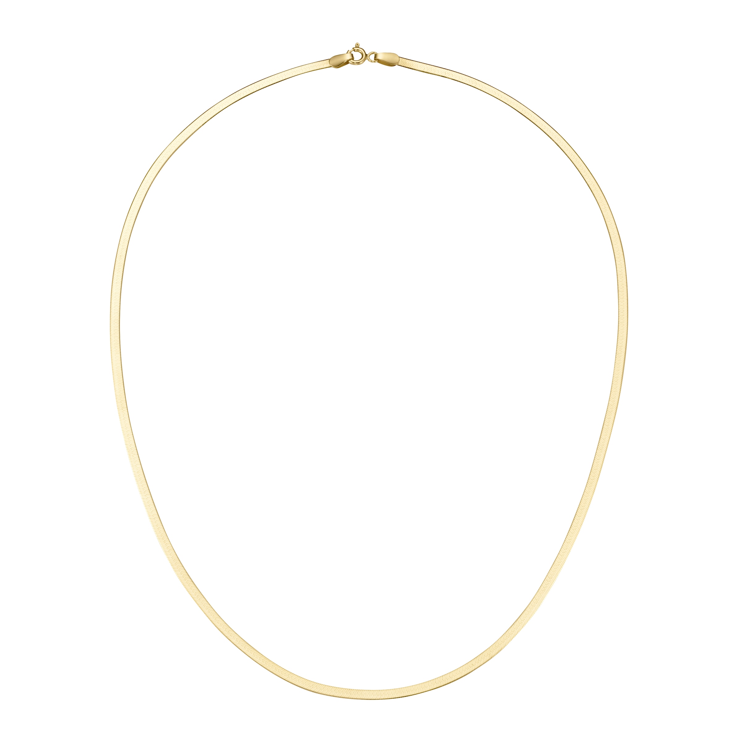 Luigi Merano Goldkette »Kette Heringbone-Kette, Gold 375«