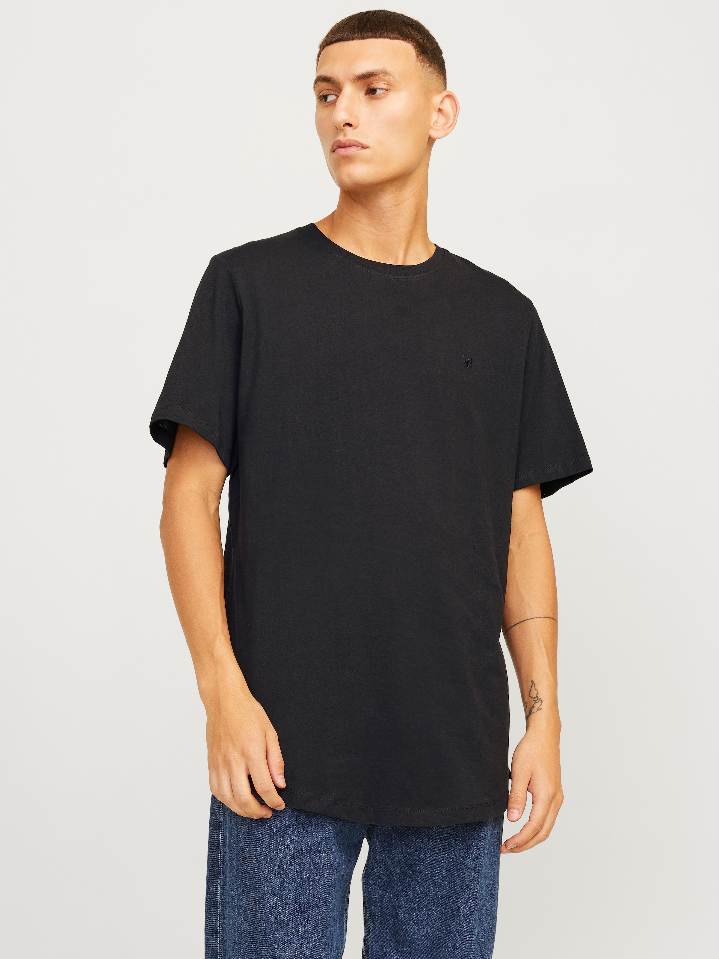 Jack & Jones Rundhalsshirt »JPRBLABRODY TEE SS CREW NECK 5PK MP«, (Packung, 5 tlg.)