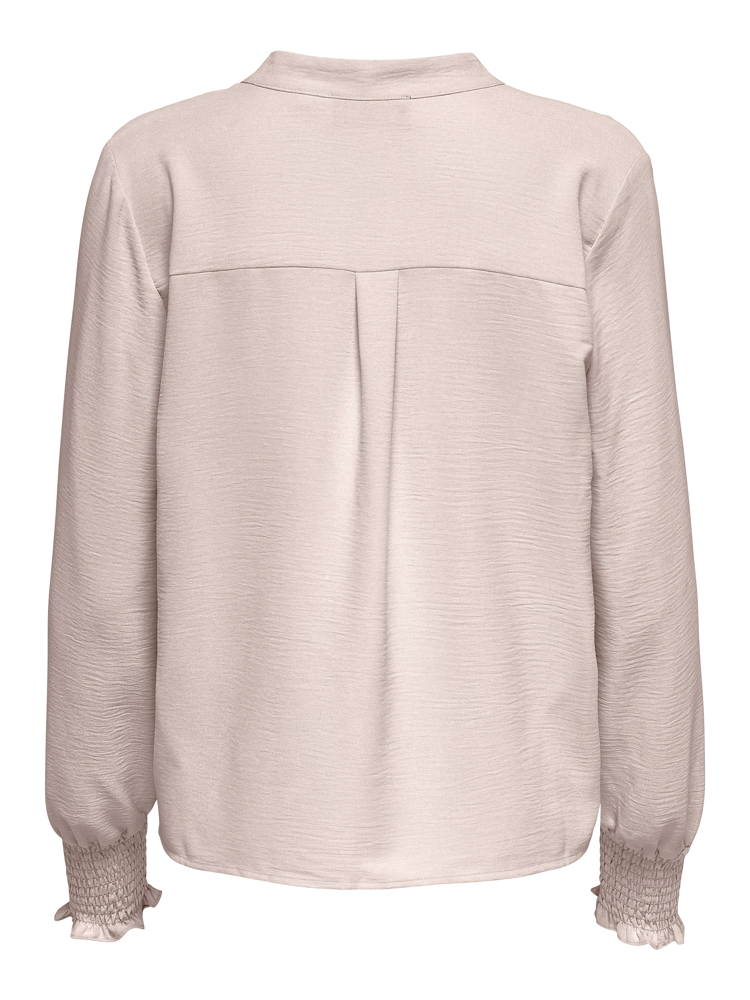 ONLY Blusenshirt »ONLMETTE V-NECK LS SMOCK TOP NOOS WVN«