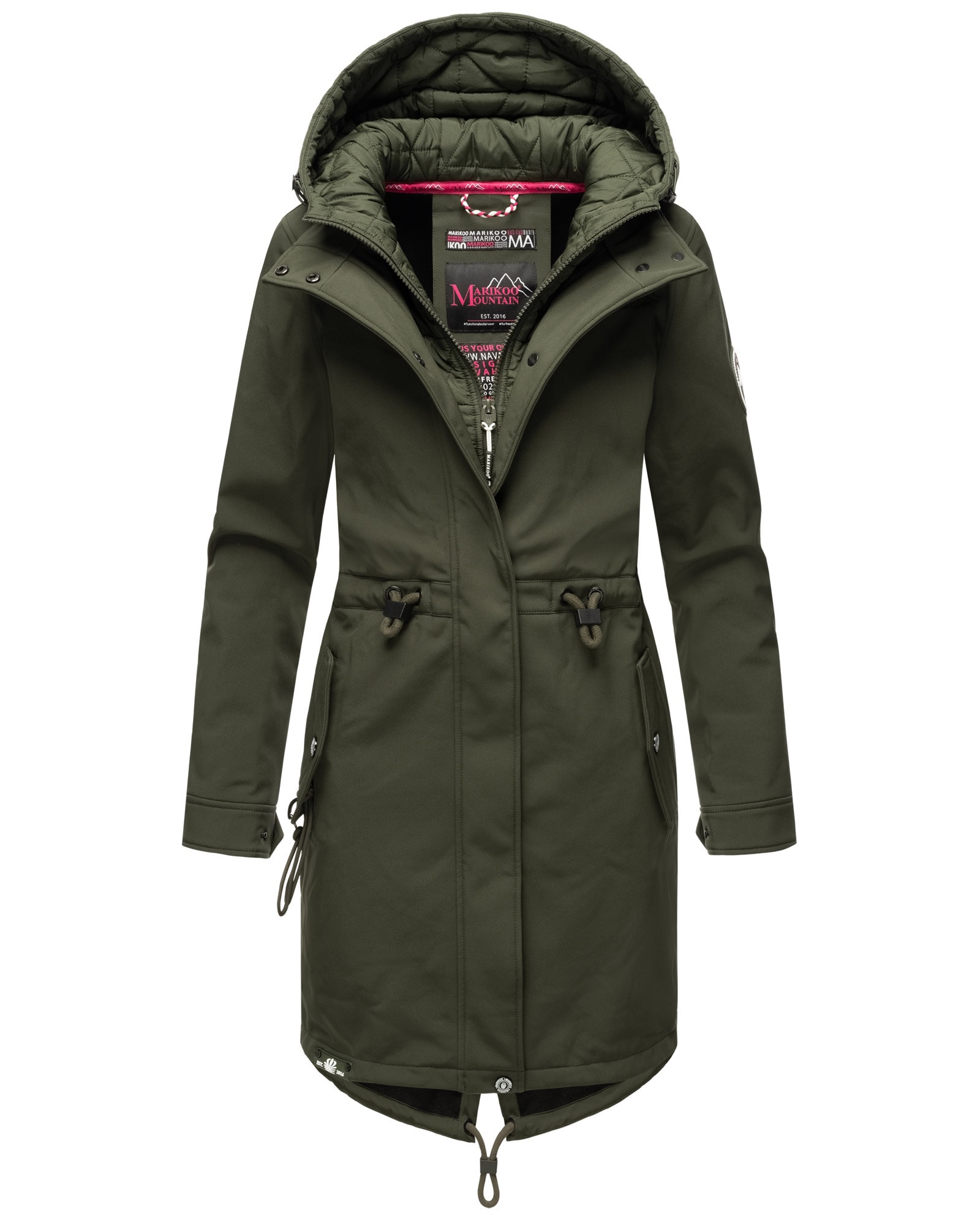 Marikoo Softshelljacke »Marikoo Mount Presanella Damen Jacke B965«