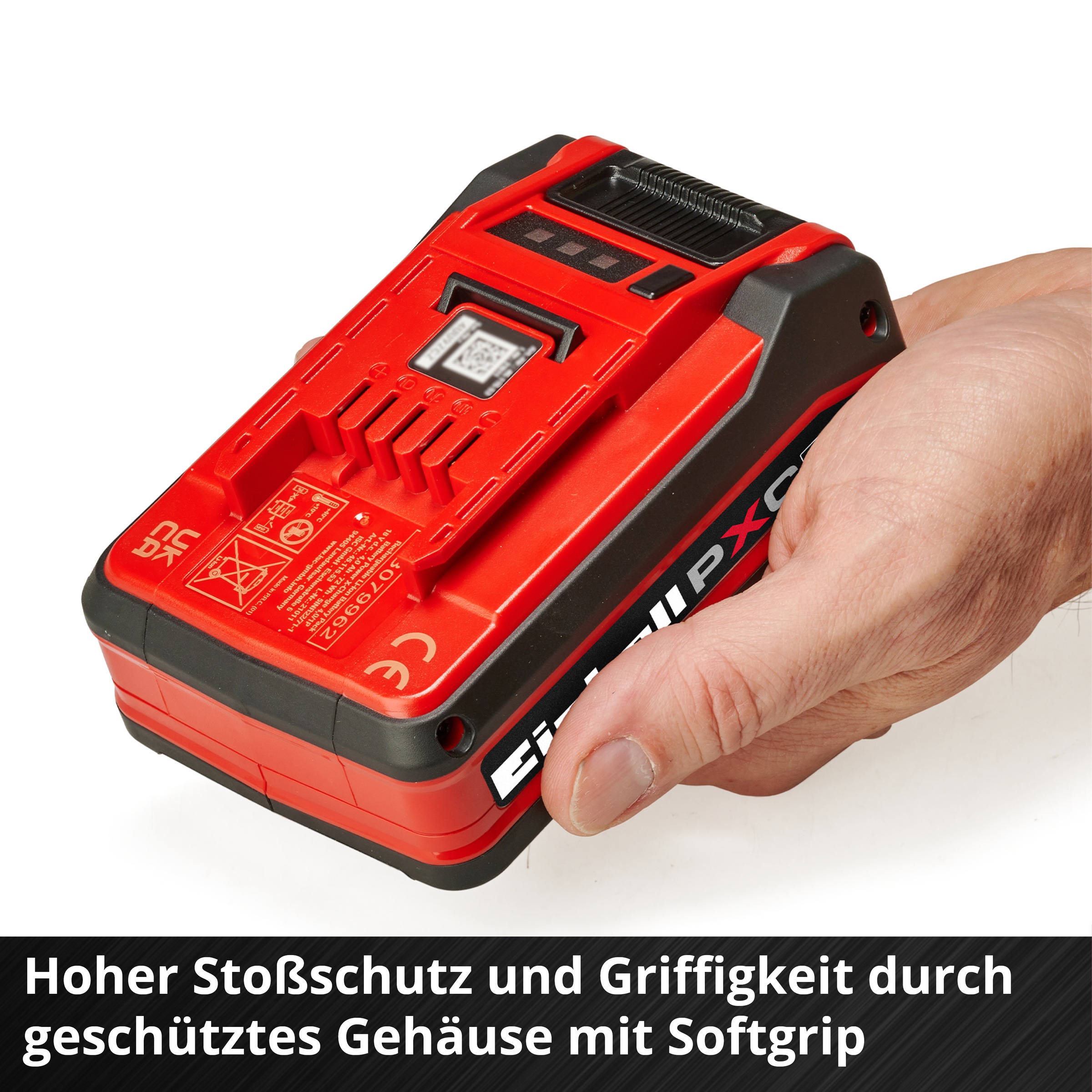 Einhell Akku »»PXC Plus Twinpack«« 18 V, 4 Ah, universell verwendbar für alle Power X-Change Geräte