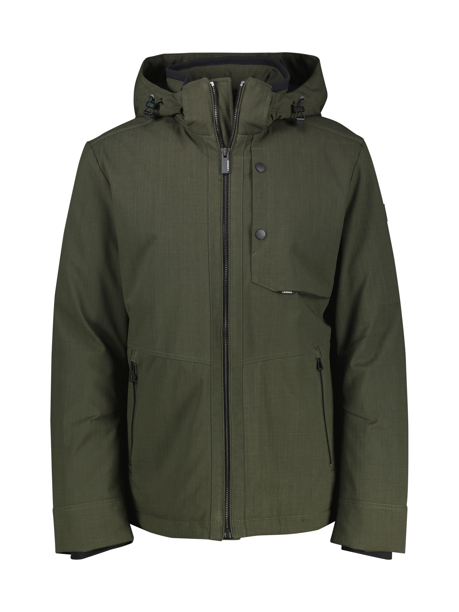 LERROS Blouson »LERROS Herren Blouson in Stukturoptik«, mit Kapuze, Wasser- und windabweisend