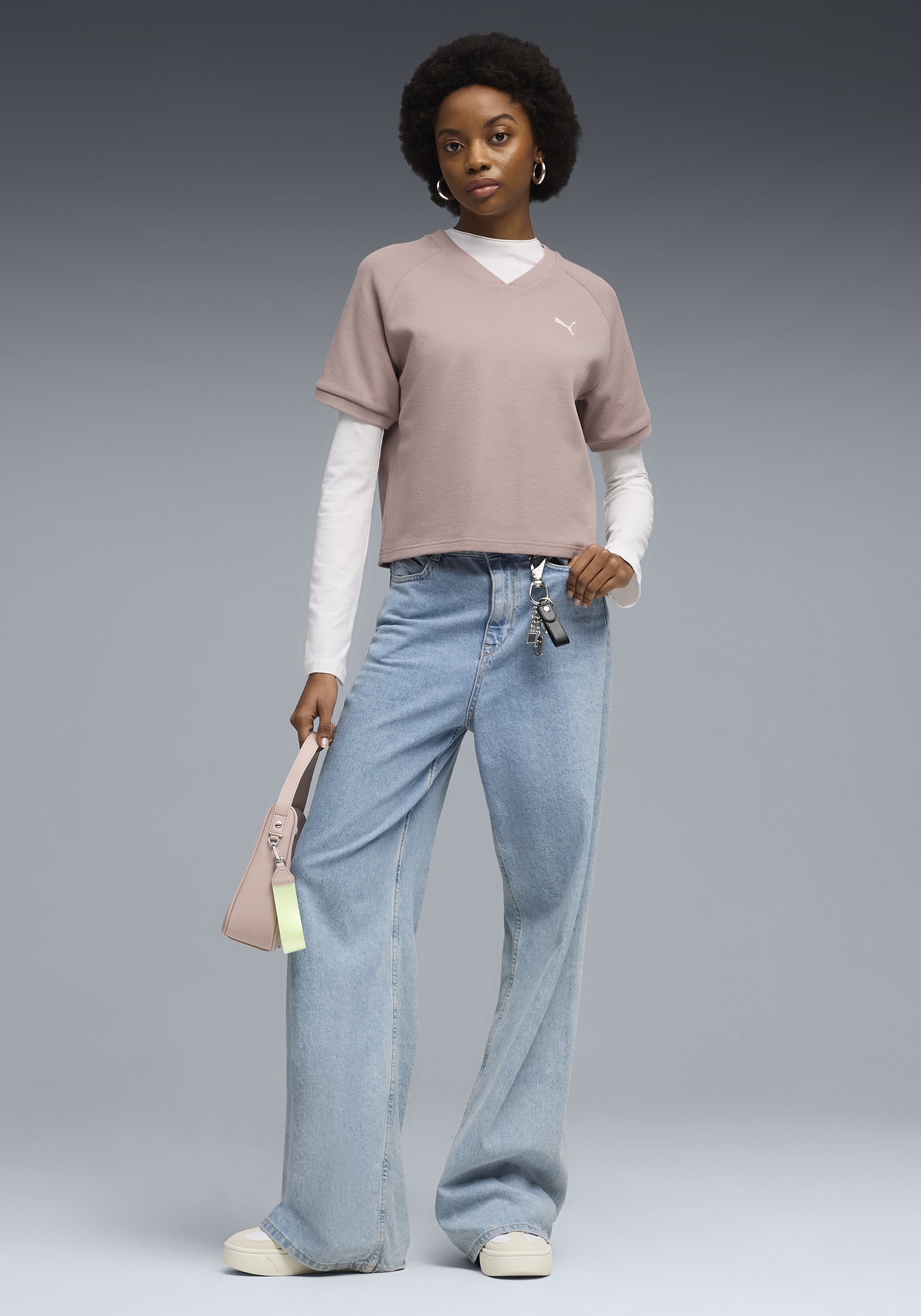 PUMA T-Shirt »CLASS RELAXED PINNACLE TEE« ohne Kapuze, Kurzarmdesign, sportlicher Stil