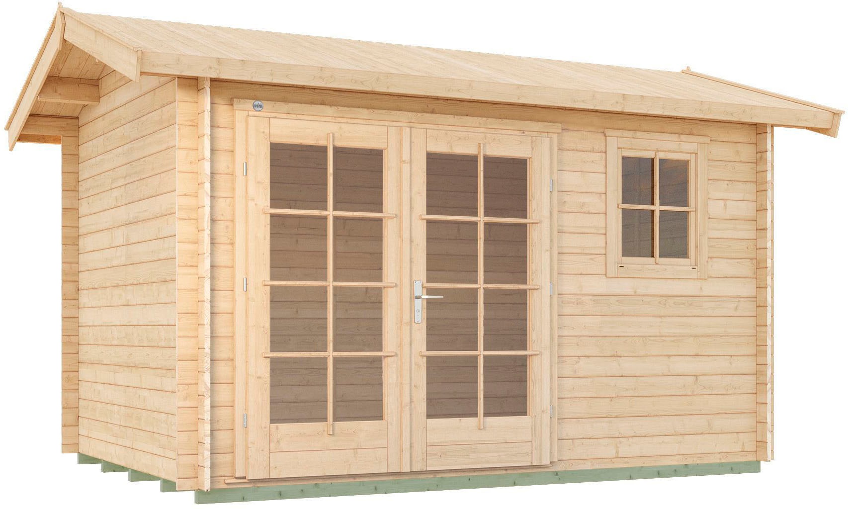 Weka Gartenhaus »163 Gr.1, 28 mm« in beige