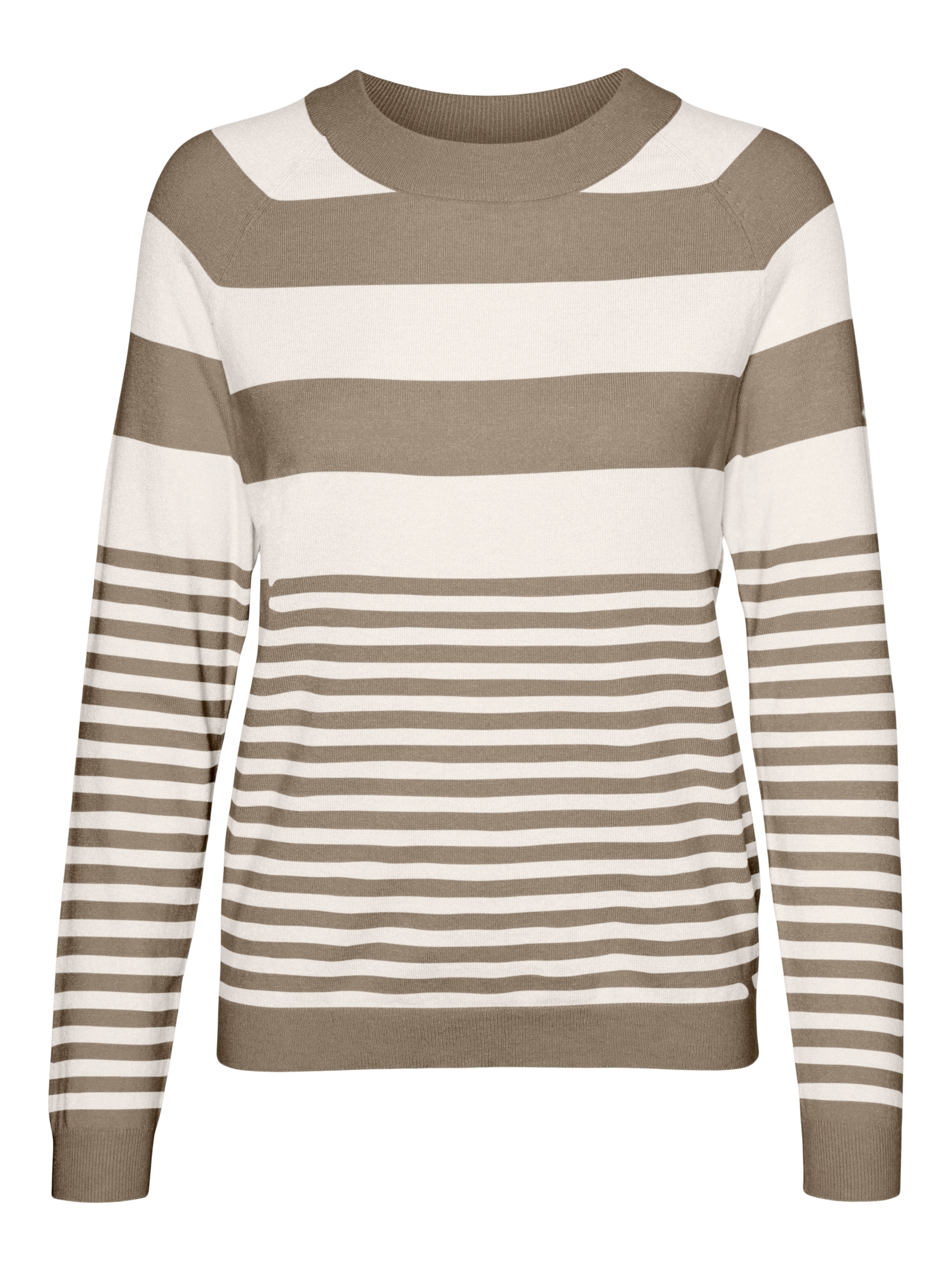 Vero Moda Rundhalspullover »VMHAPPINESS LS RAGLAN PULLOVE GA BOO REP«