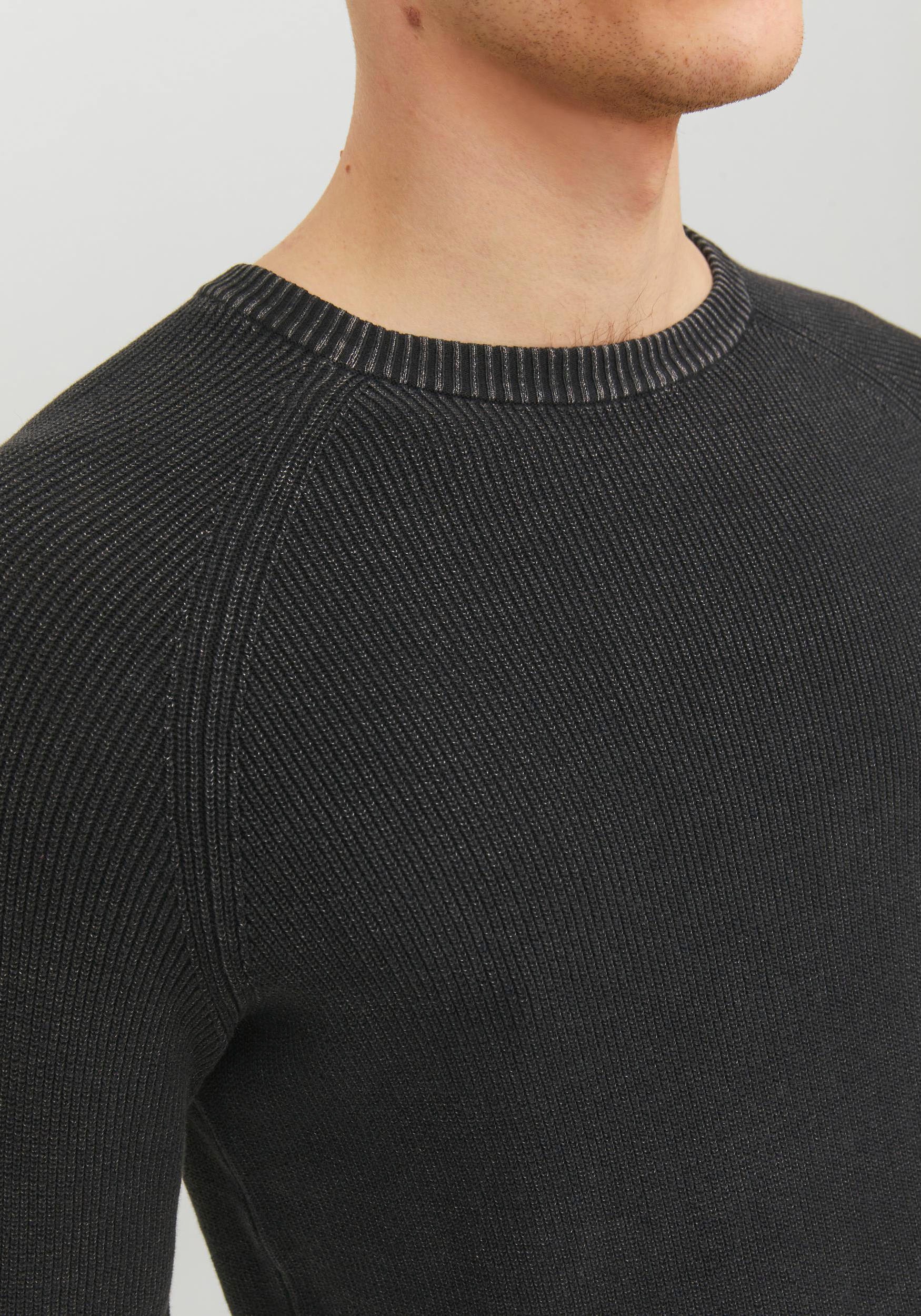 Jack & Jones Rundhalspullover »JJEMATT KNIT CREW NECK NOOS«