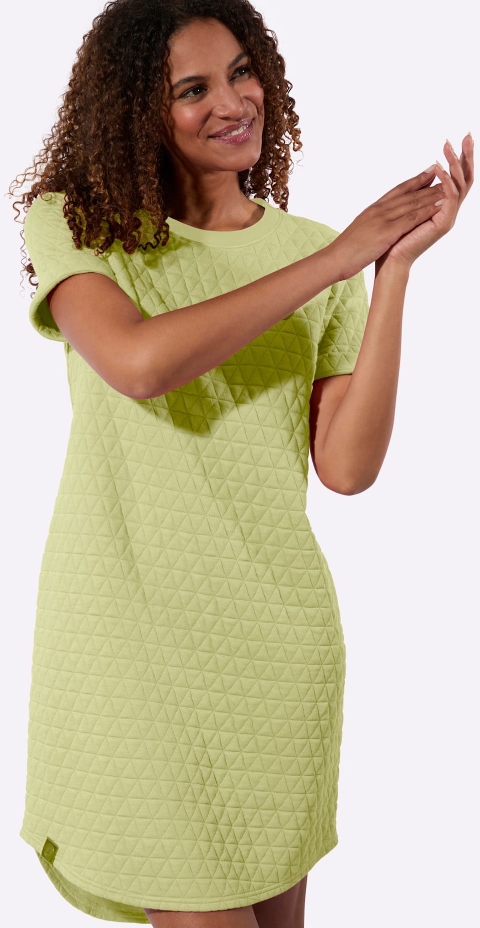 Casual Looks Shirtkleid »Jacquard-Kleid«