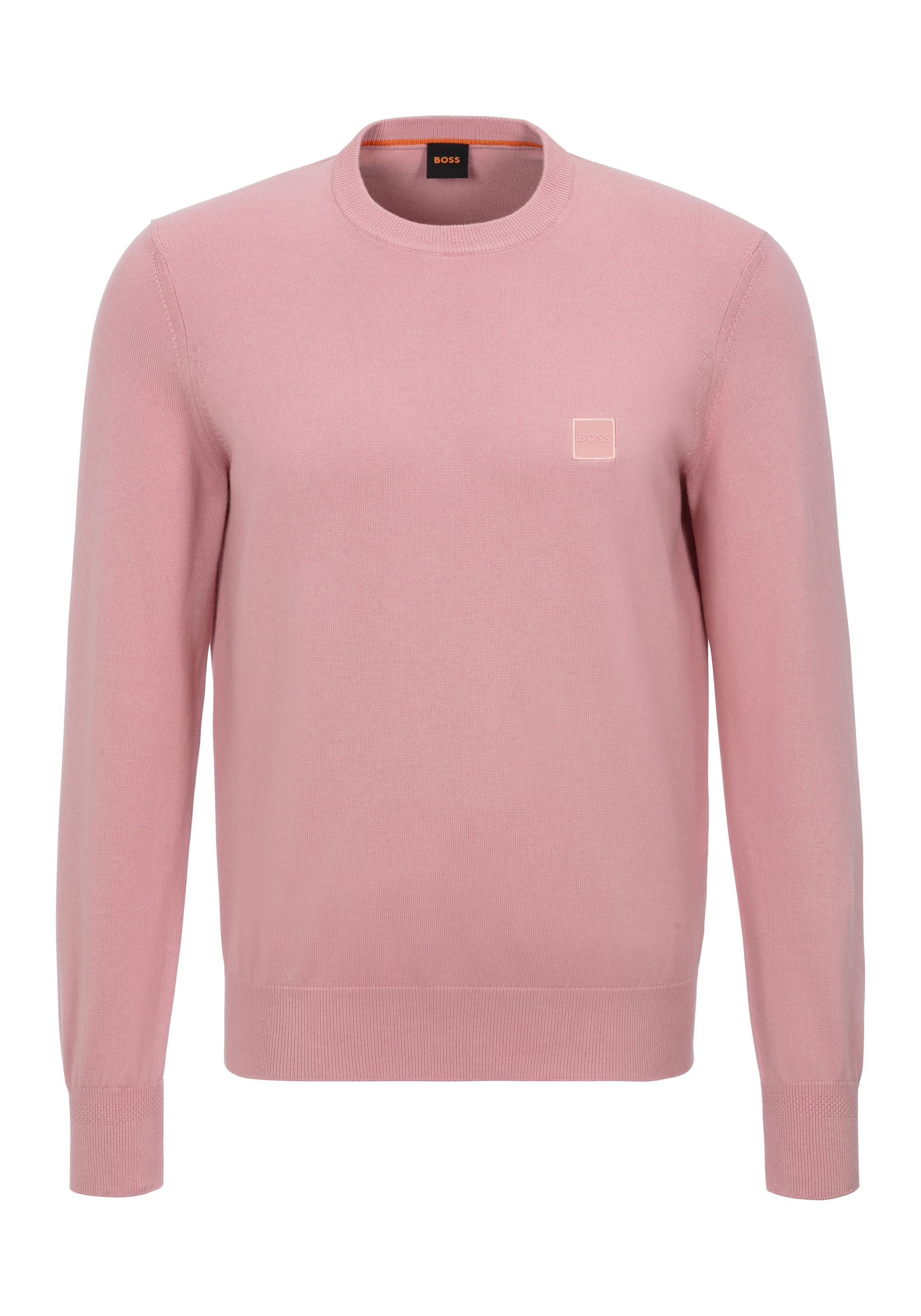 BOSS ORANGE Strickpullover »Kanovano«, mit Rundhalsausschnitt