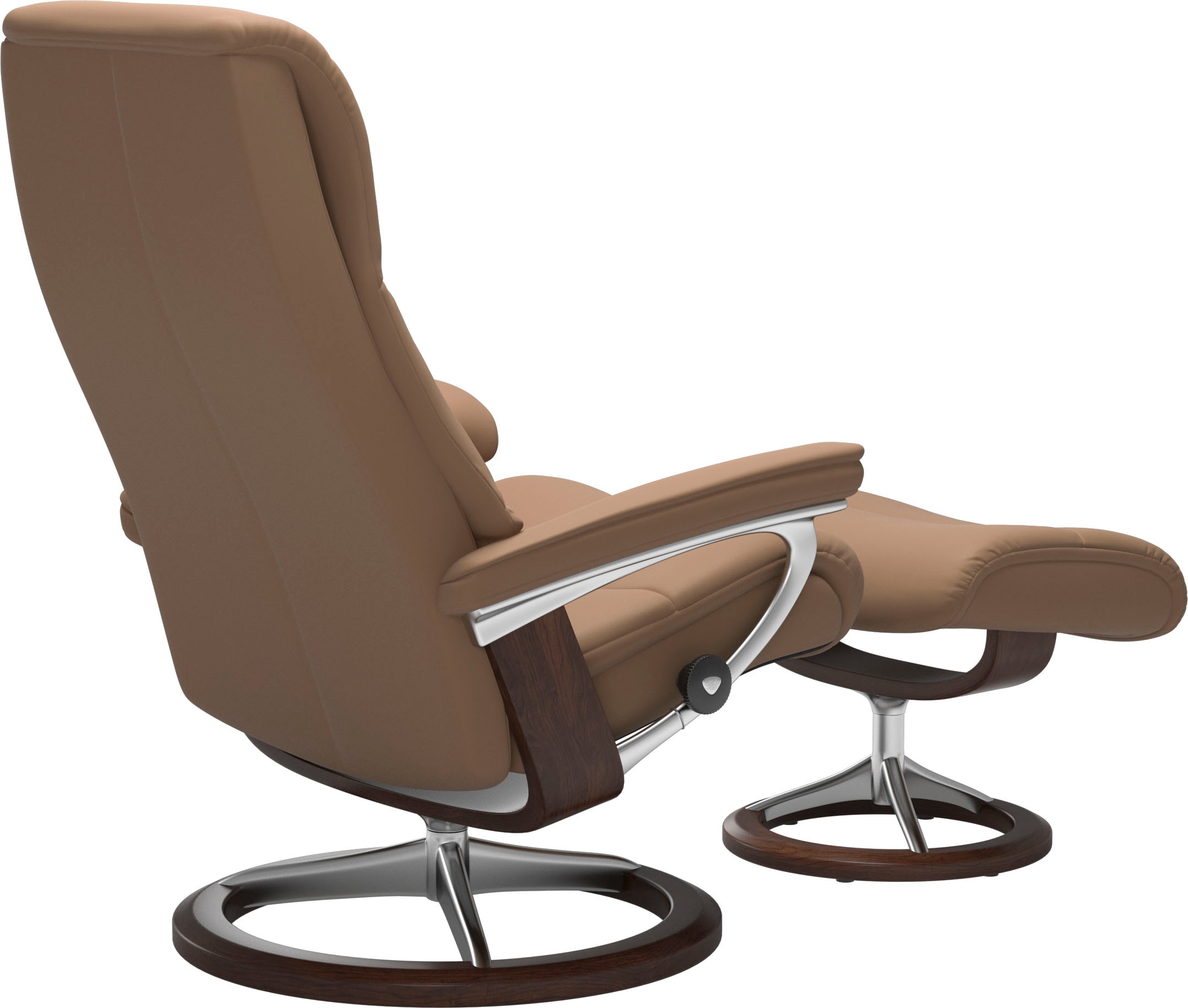 Stressless® Fußhocker »View« mit Signature Base,Gestell Braun