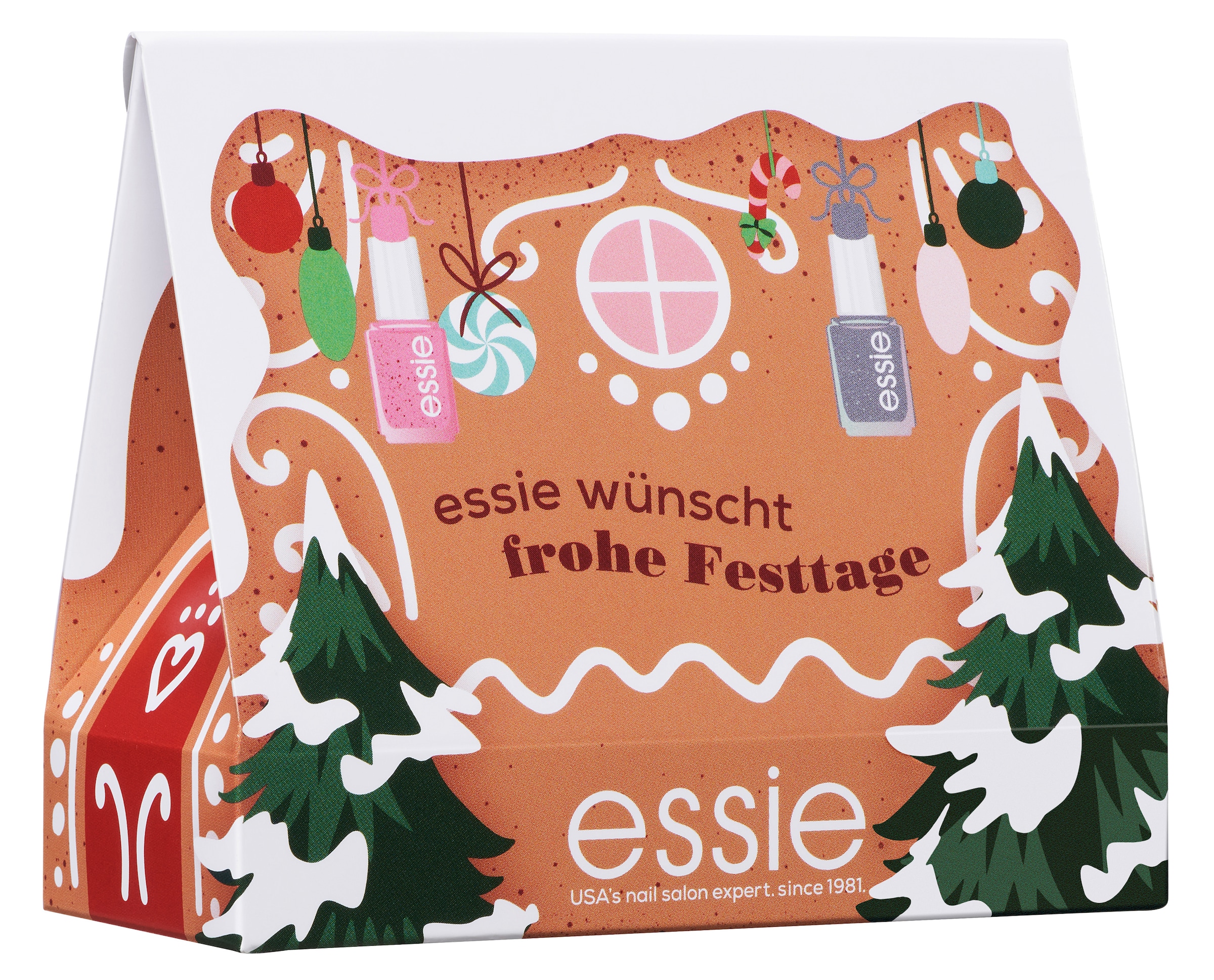 essie Nagellack-Set »Essie Weihnachtsgeschenk 2024«, mit natürlichen Inhaltsstoffen