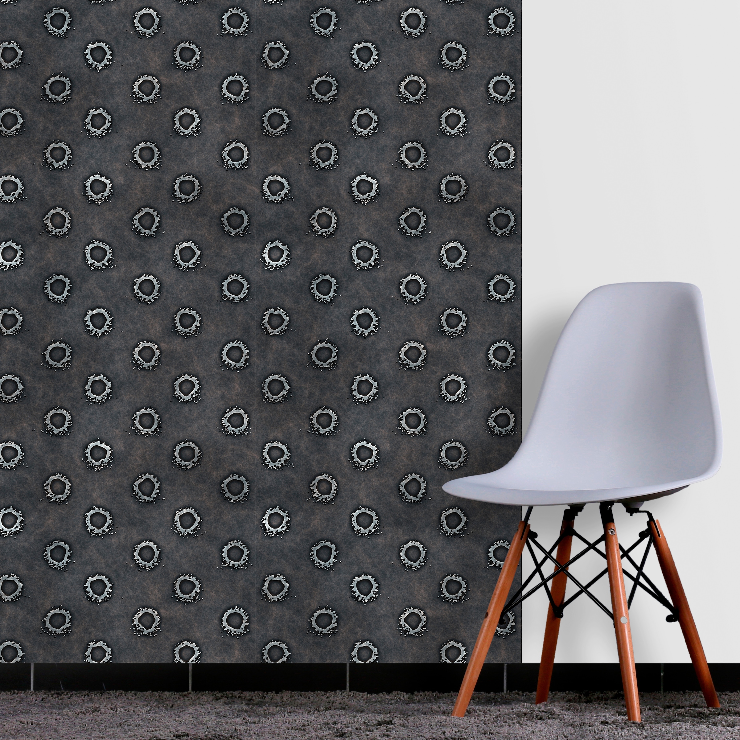 queence Vinyltapete »Josh« Farbverlauf | abstrakt | bedruckt glatt 90x250cm, selbstklebend, kinderleichte Anbringung, , Sticker