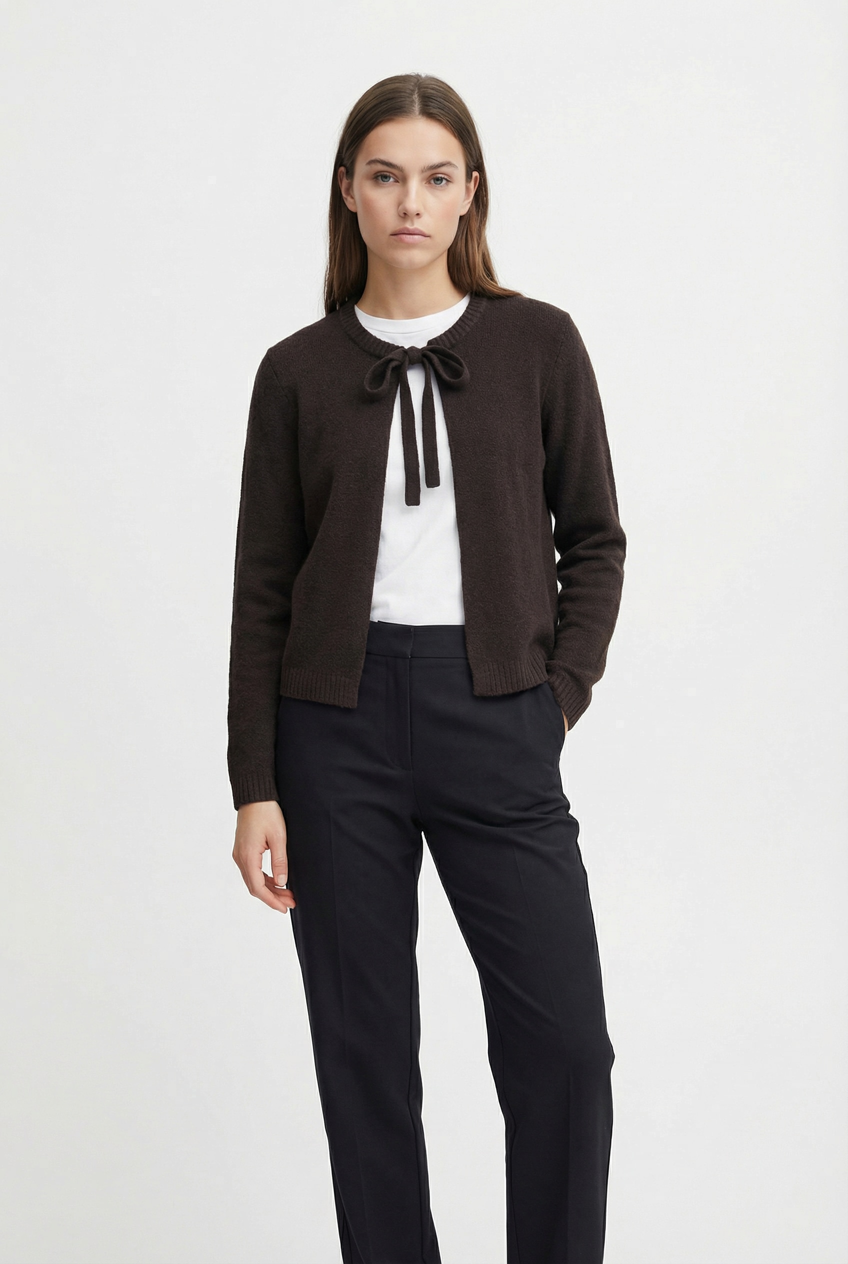 ONLY Strickjacke »ONLJESSIE LS ONE STRING CARDIGA KNT«