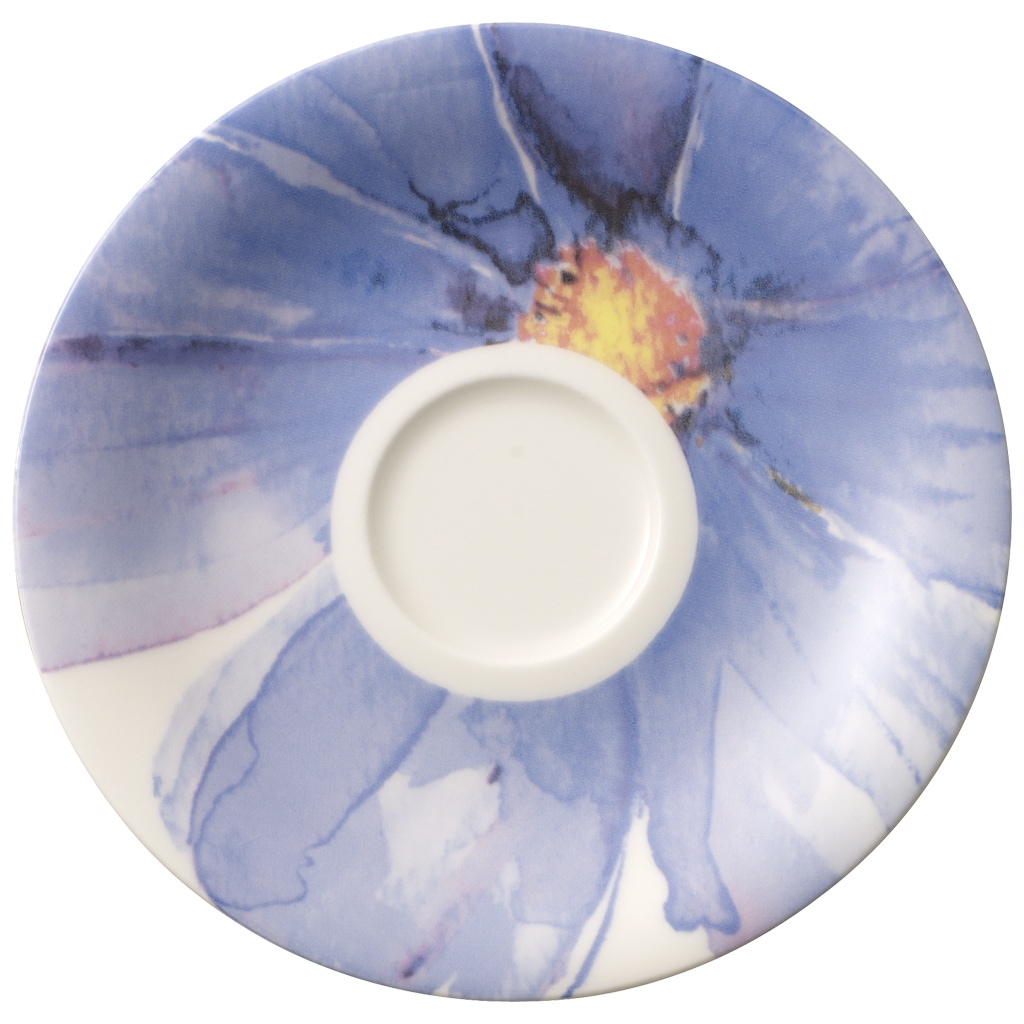 Villeroy & Boch Tasse »Espressotassen mit Untertassen Mariefleur Gris Basic 50 ml 6er Set bunt«