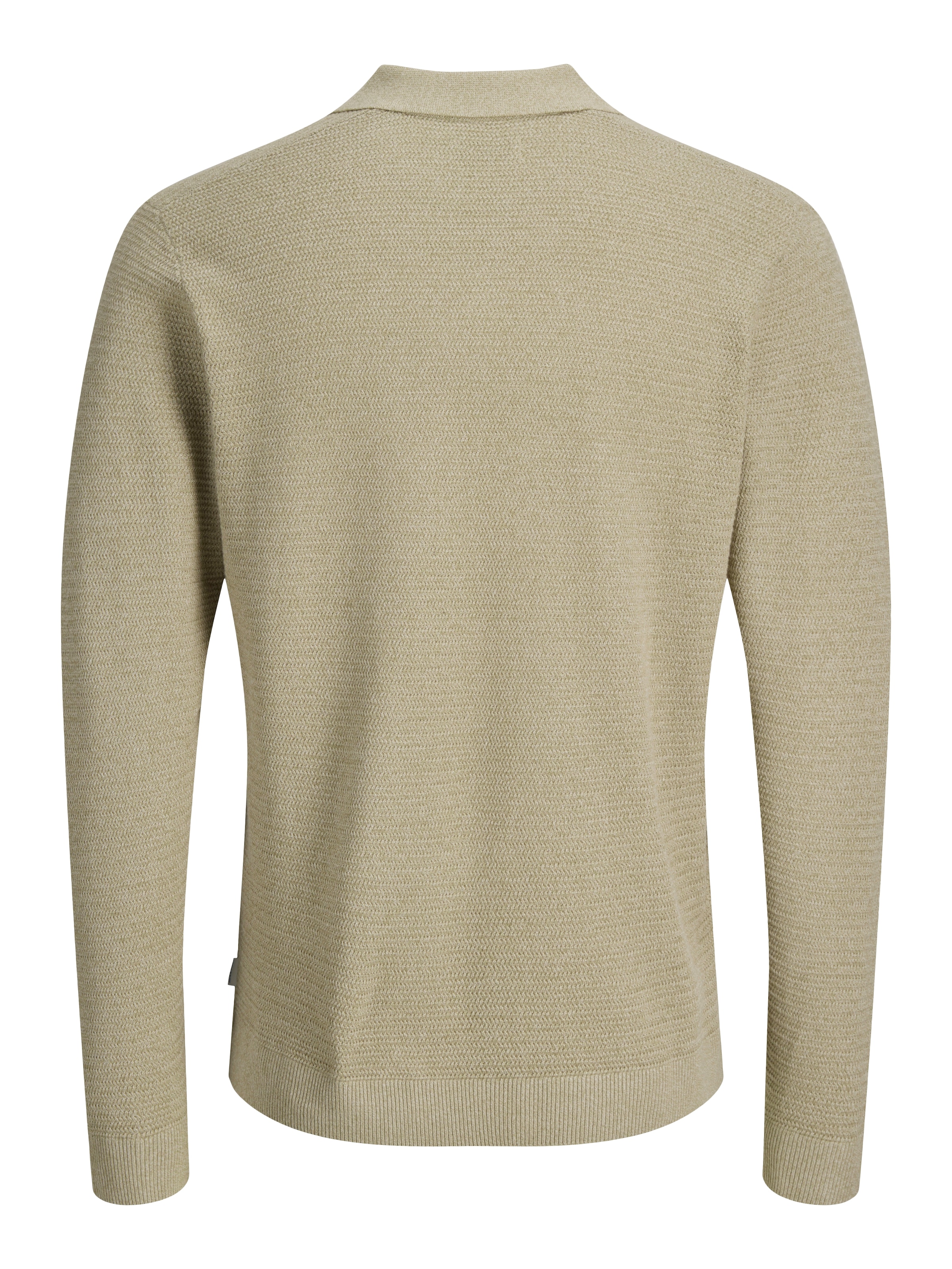 Jack & Jones Polokragenpullover »JPRBLURILEY KNIT SPLIT NECK LS SN«