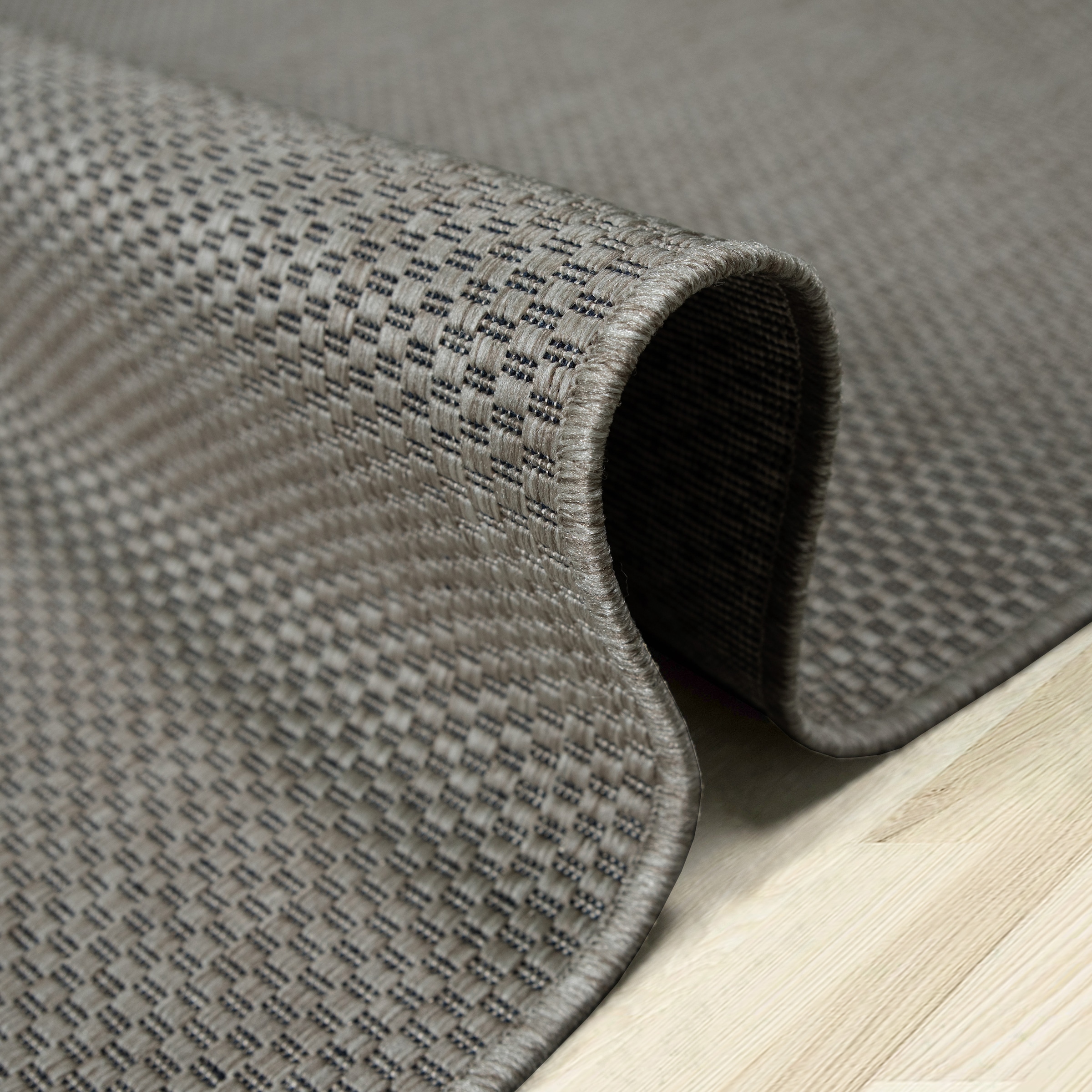 my home Teppich »Venedig auch als Läufer erhältlich«, rechteckig, 4 mm Höhe, In- und Outdoor geeignet, Sisal-Optik, Wetterfest & UV-beständig