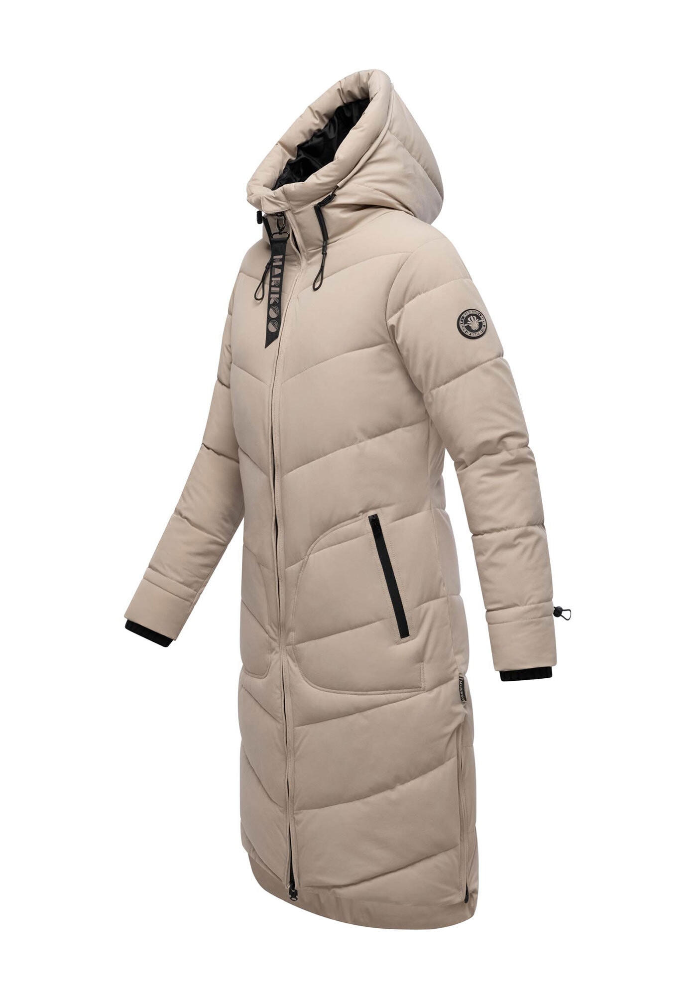 Marikoo Winterjacke »Marikoo Benikoo Damen lange Winterjacke B949«