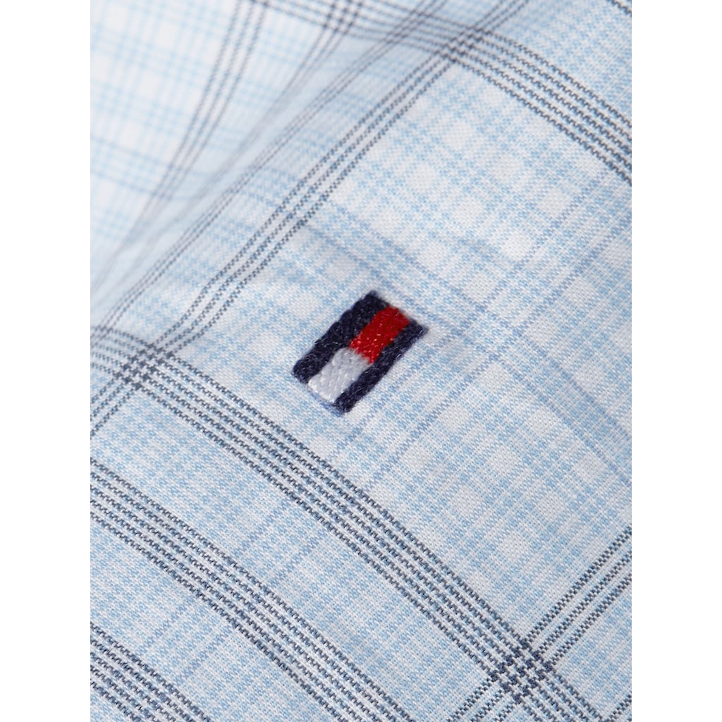 Tommy Hilfiger TAILORED Langarmhemd »CL STRETCH GLEN CHECK SF SHIRT«