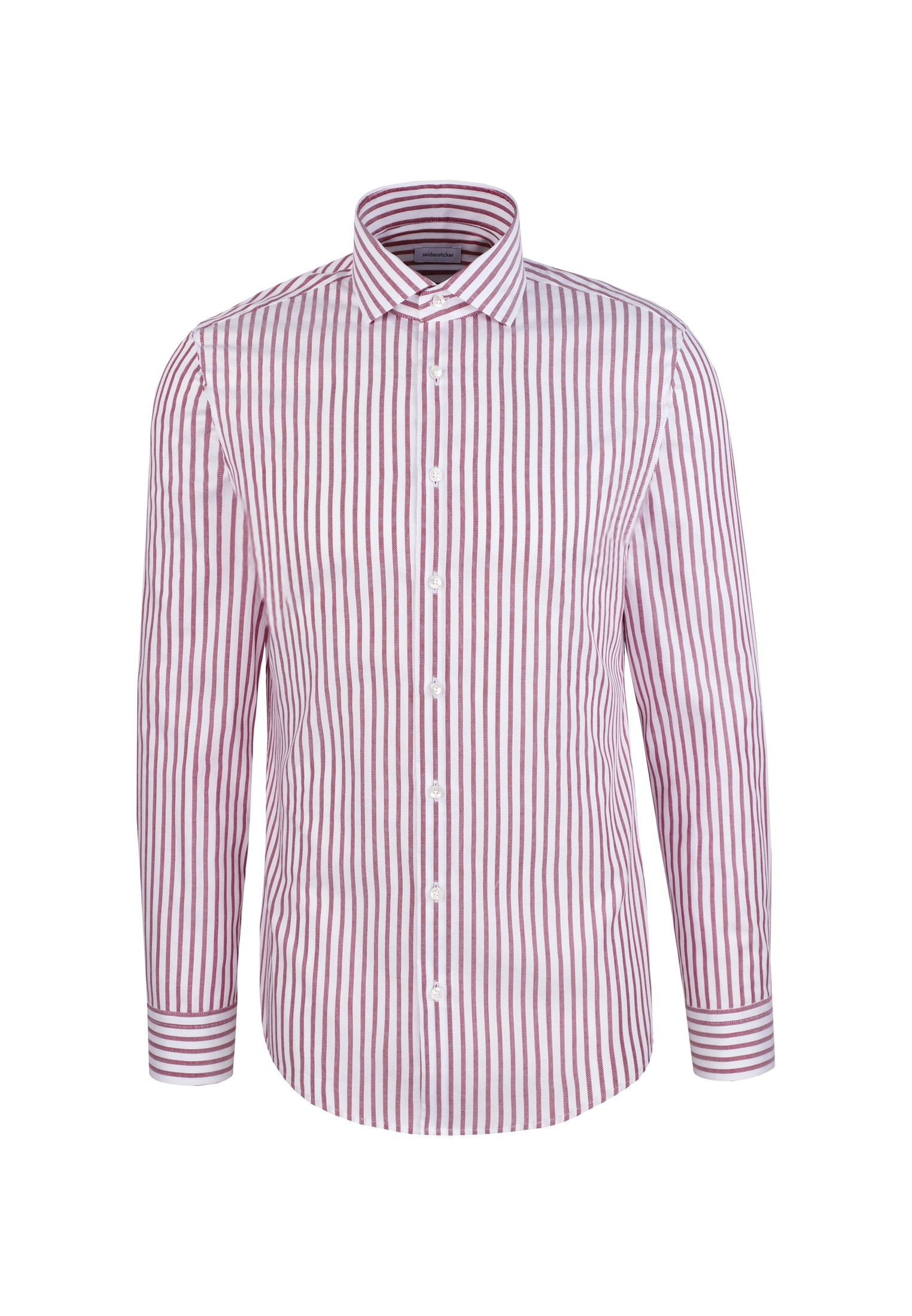 seidensticker Businesshemd »Schwarze Rose« Slim 1/1 Kentkragen Gestreift